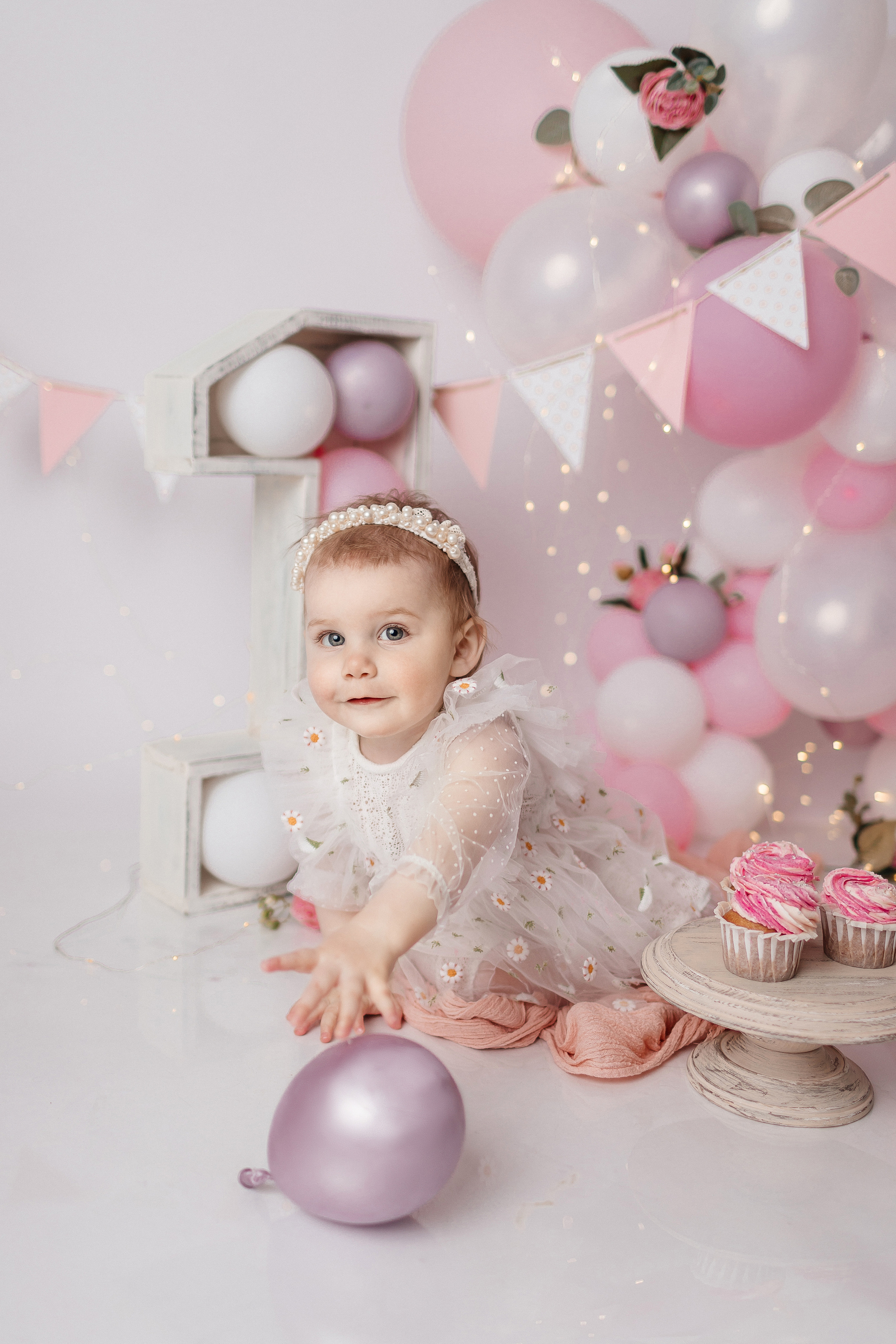 Марина 1 годик. Детский, семейный и фотограф новорождённых в Ярославле Анна Салова