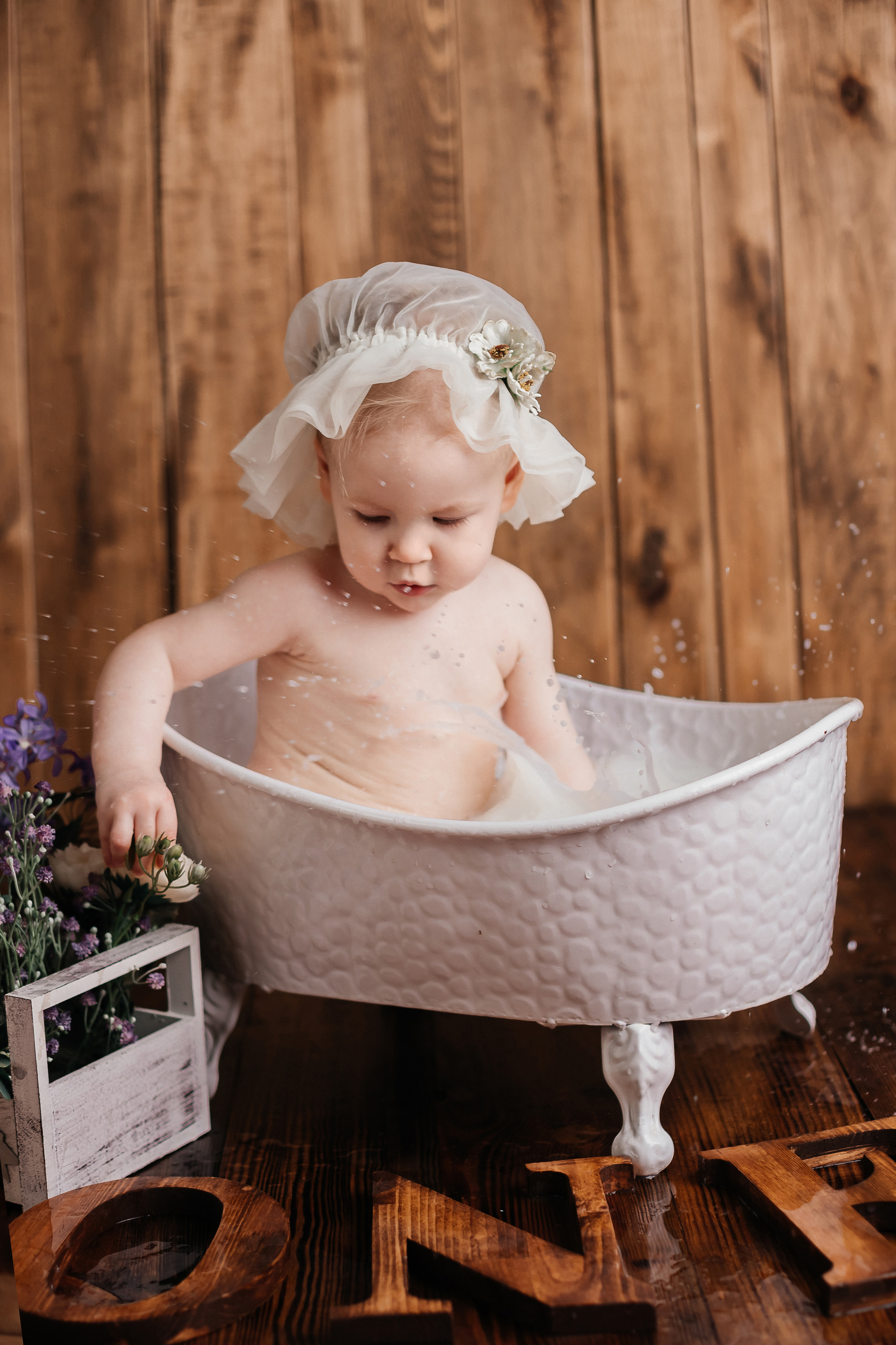 Полина 1 год. Детский, семейный и фотограф новорождённых в Ярославле Анна Салова