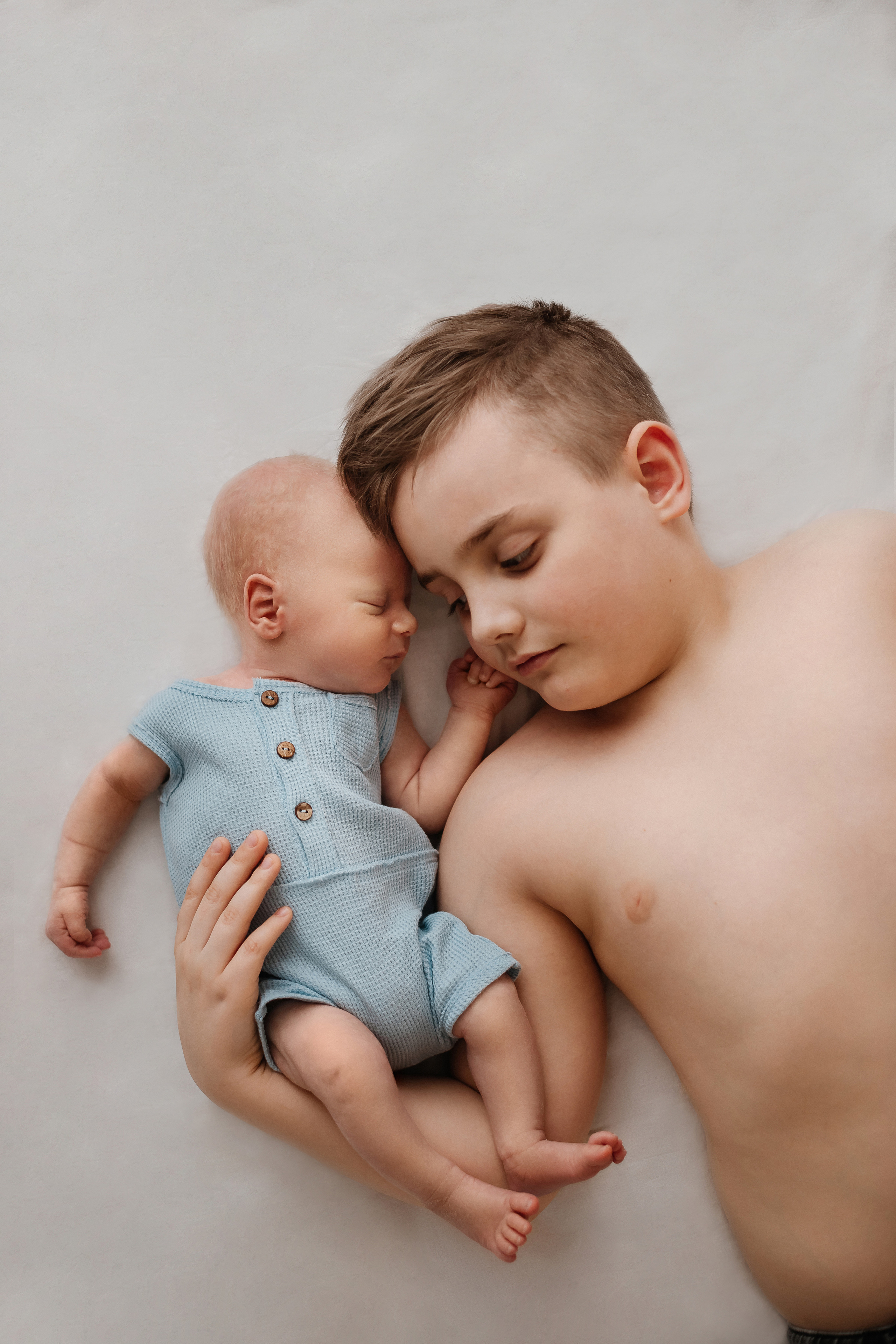 Костя 18 дней (съемка в студии). Детский, семейный и фотограф новорождённых в Ярославле Анна Салова