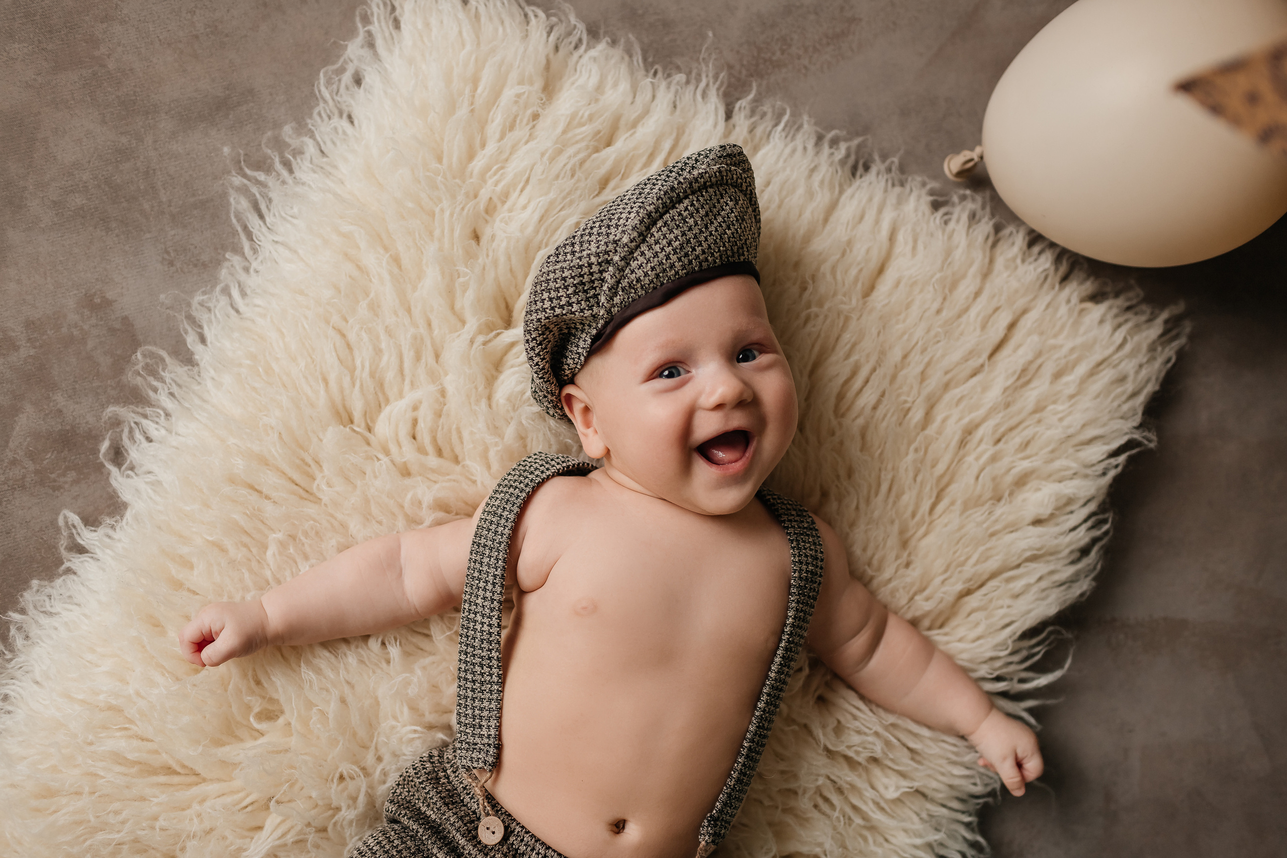 Максим 3,5 месяцев. Детский, семейный и фотограф новорождённых в Ярославле Анна Салова