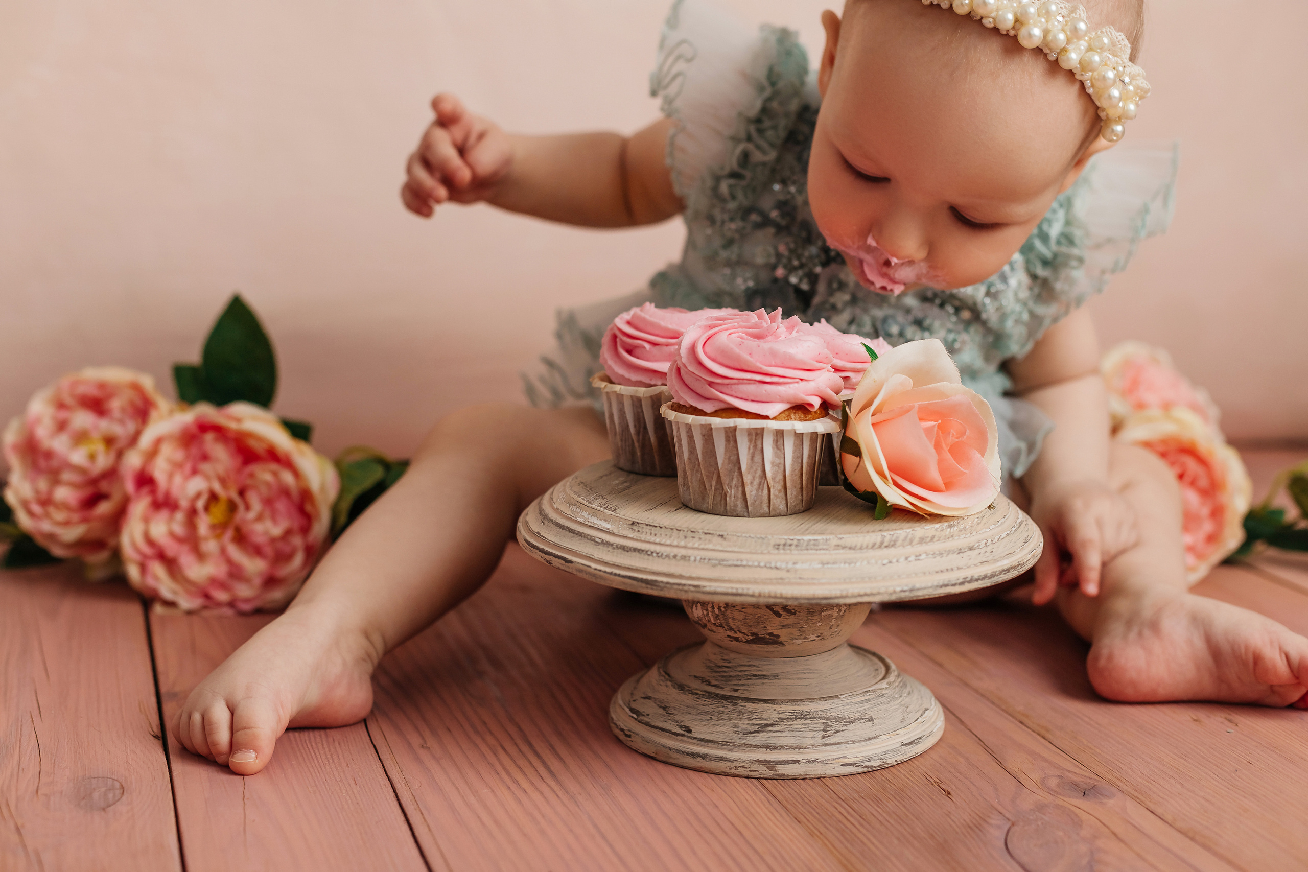 Ева 1 годик. Детский, семейный и фотограф новорождённых в Ярославле Анна Салова