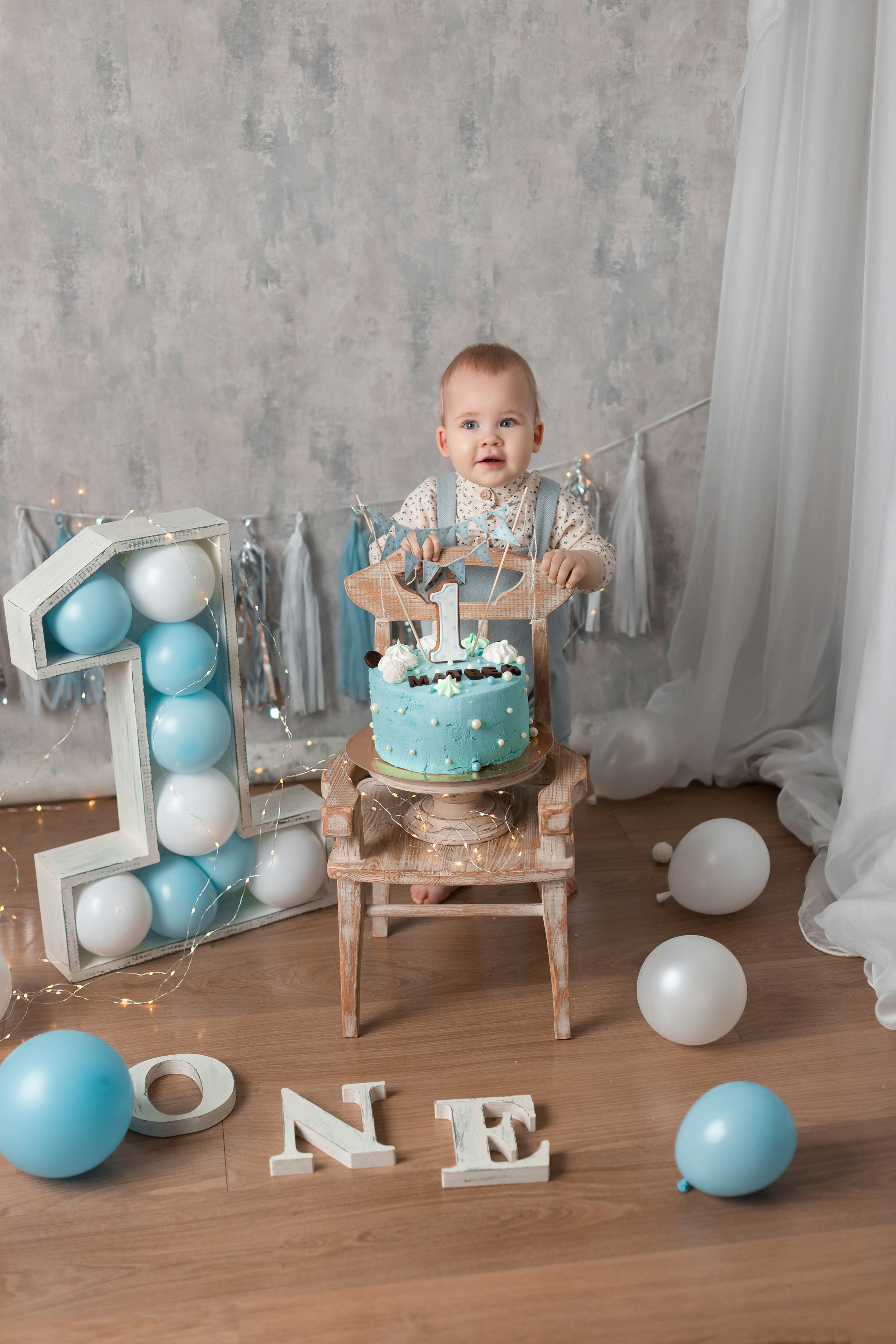 Даня 1 год. Детский, семейный и фотограф новорождённых в Ярославле Анна Салова