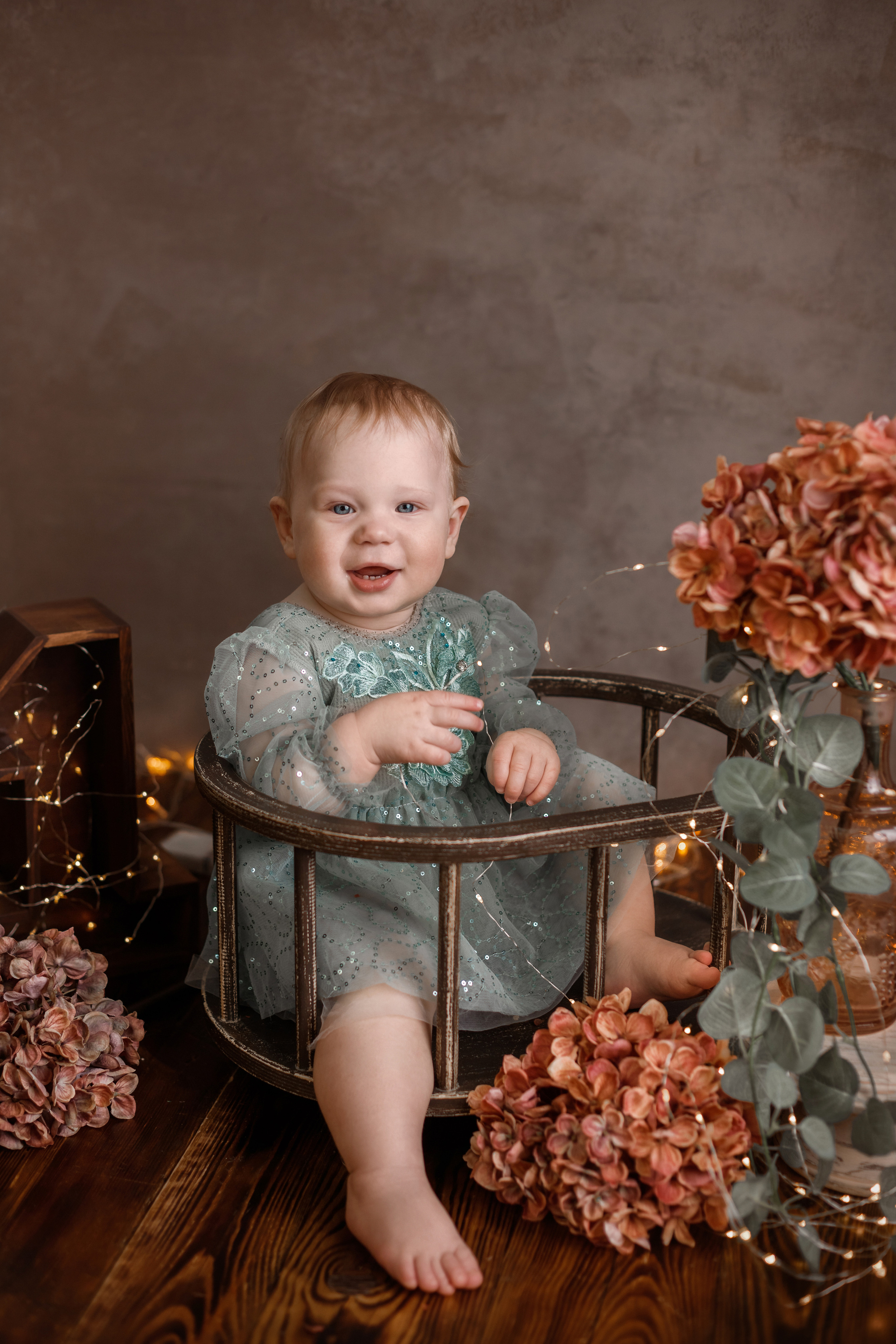 Виктория 1 годик. Детский, семейный и фотограф новорождённых в Ярославле Анна Салова