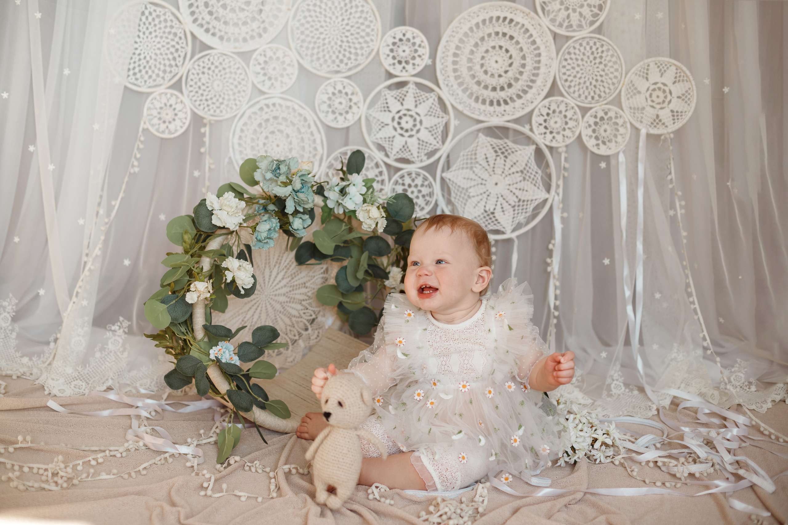 Виктория 1 годик. Детский, семейный и фотограф новорождённых в Ярославле Анна Салова