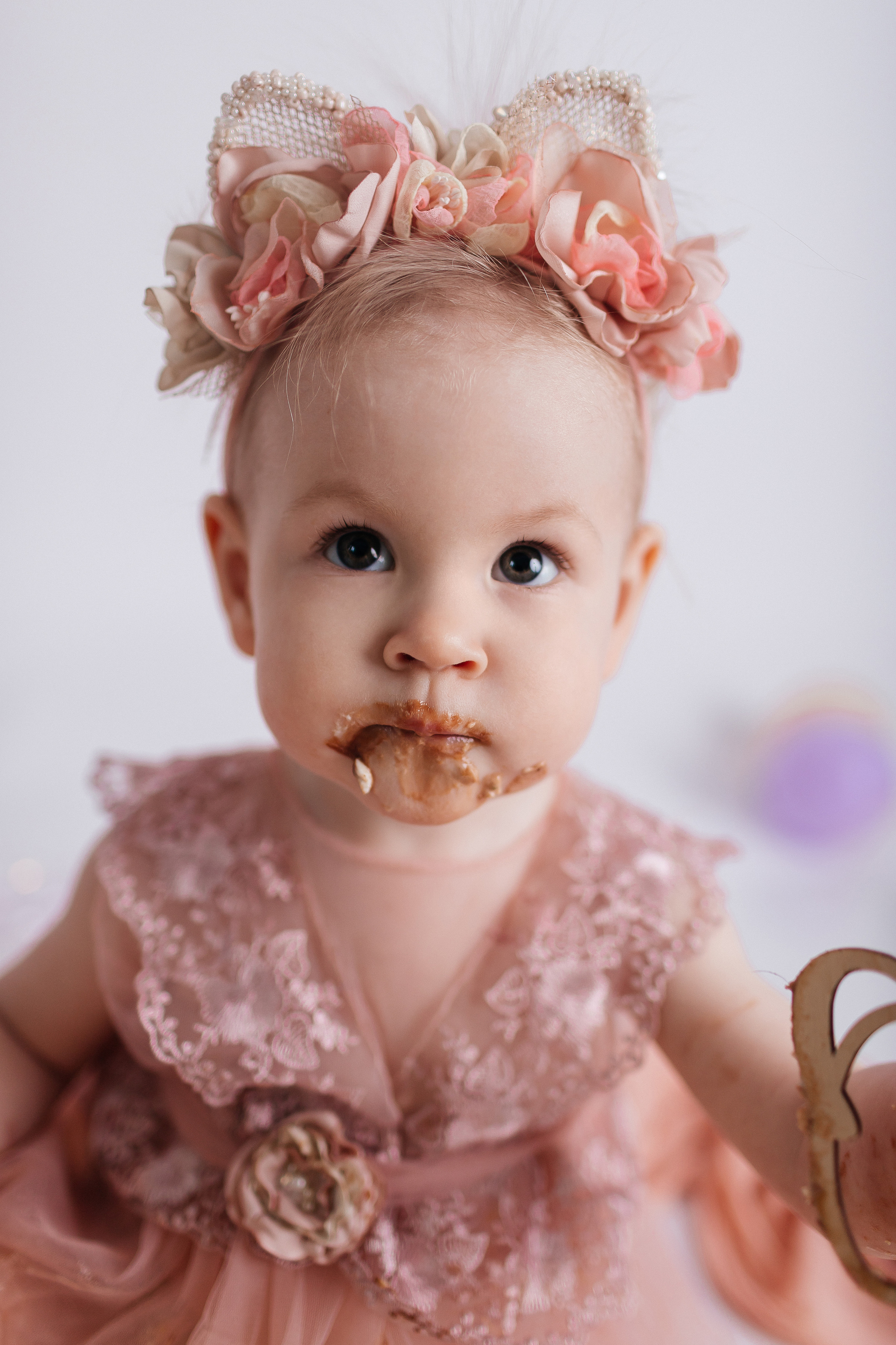 Полина 1 год. Детский, семейный и фотограф новорождённых в Ярославле Анна Салова