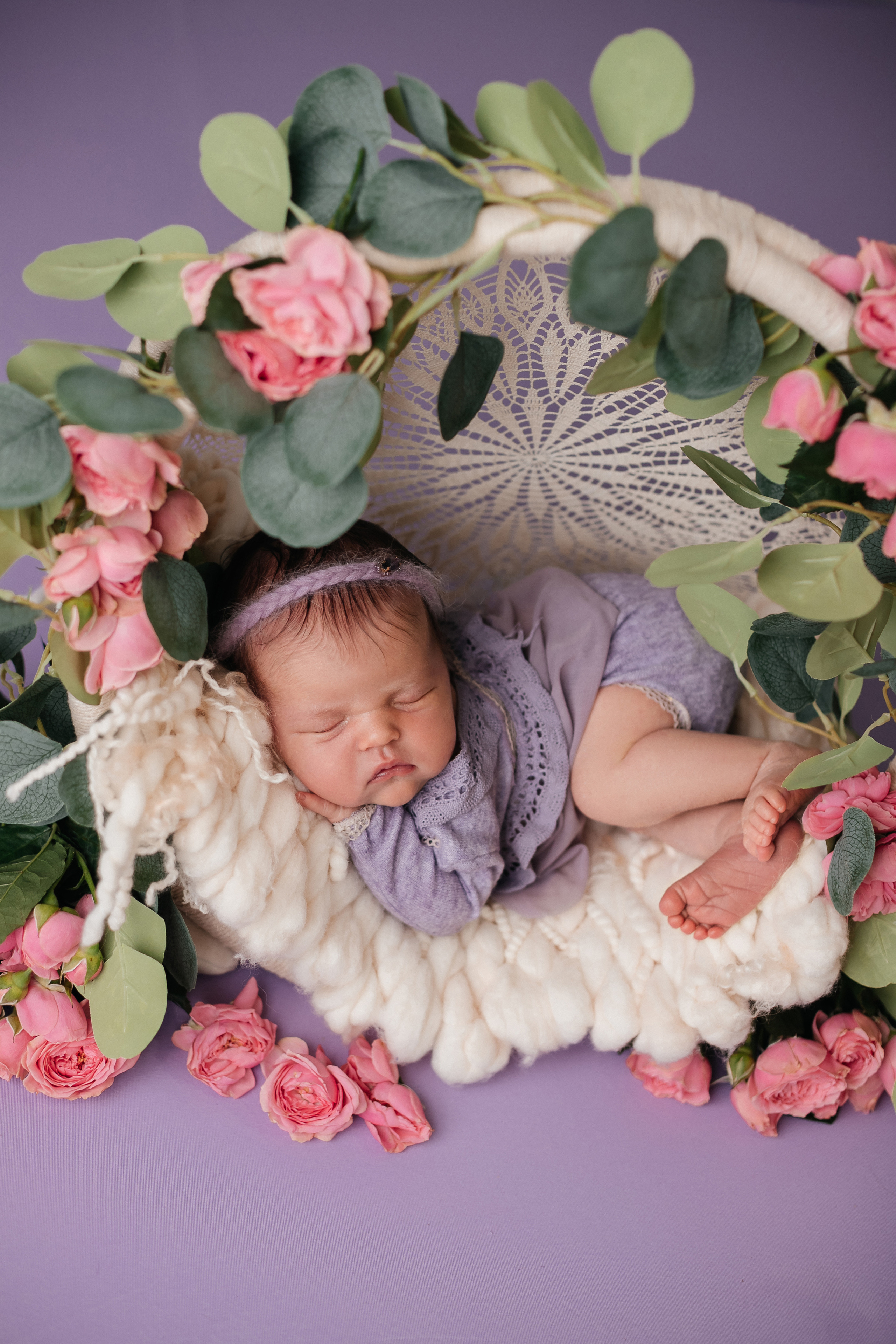 Арина 9 дней. Детский, семейный и фотограф новорождённых в Ярославле Анна Салова