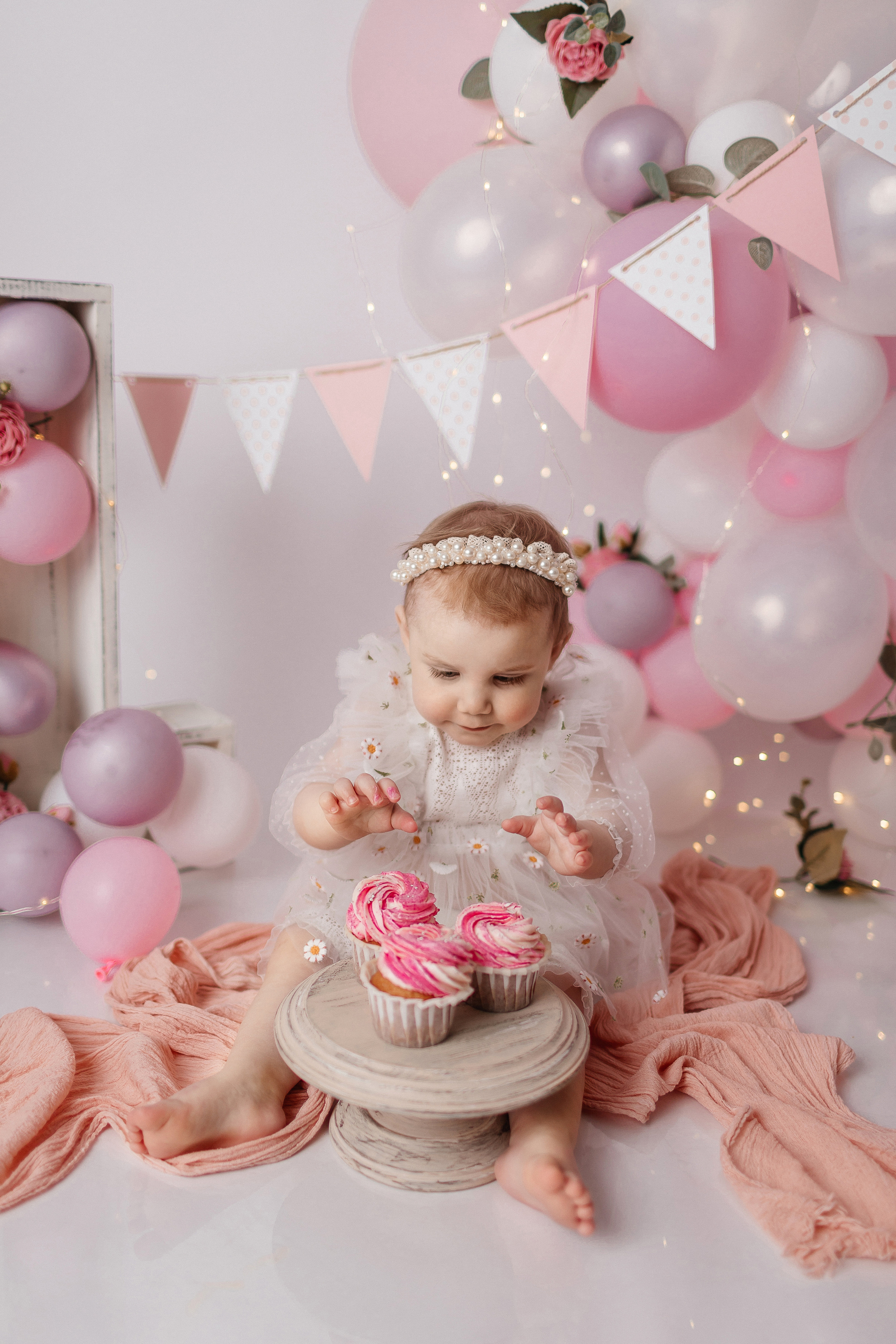 Марина 1 годик. Детский, семейный и фотограф новорождённых в Ярославле Анна Салова