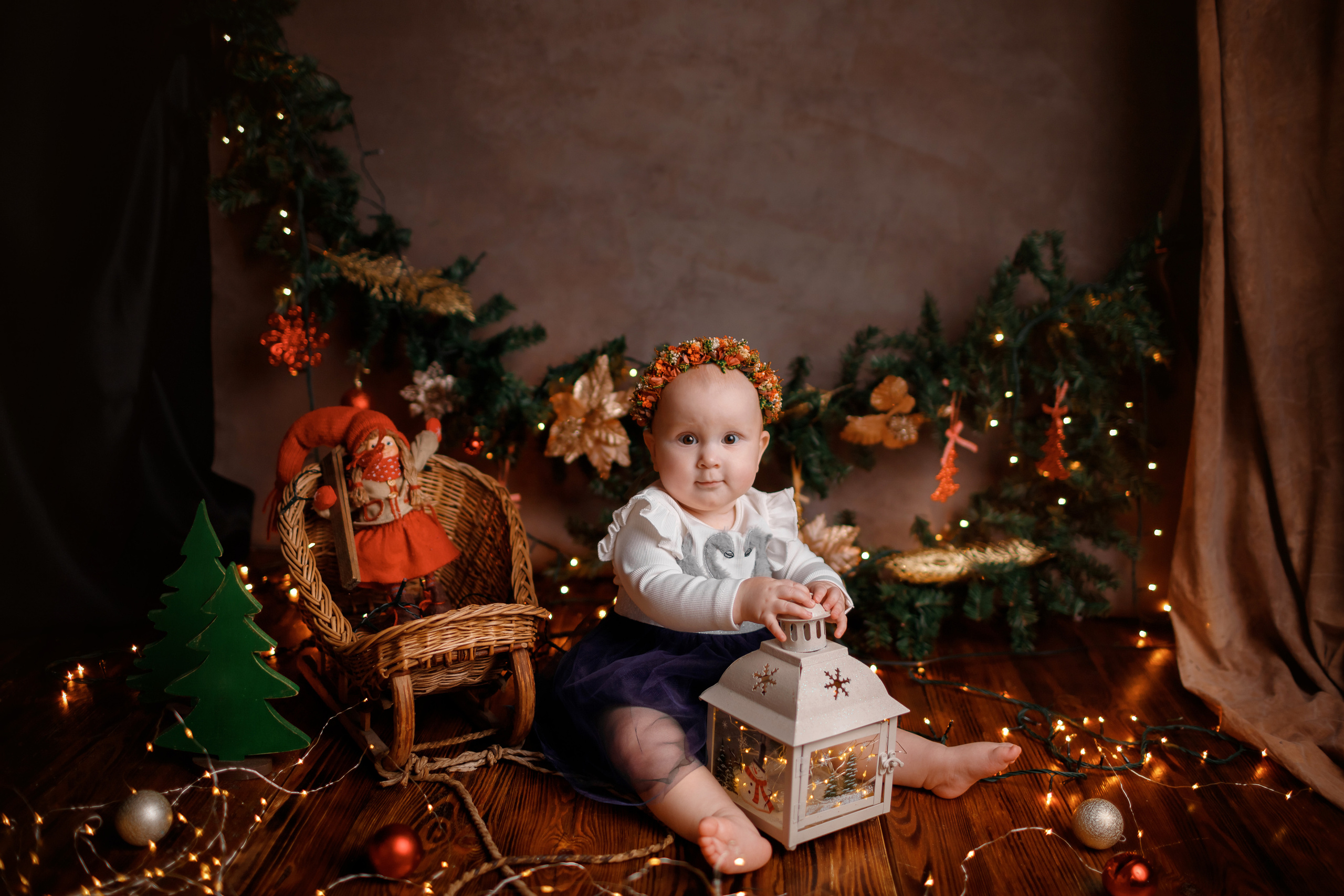 Новогодняя семейная фотосессия Ярославль. Детский, семейный и фотограф новорождённых в Ярославле Анна Салова