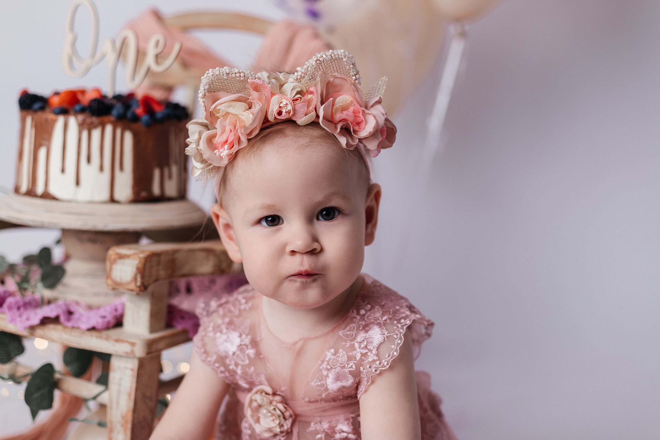 Полина 1 год. Детский, семейный и фотограф новорождённых в Ярославле Анна Салова