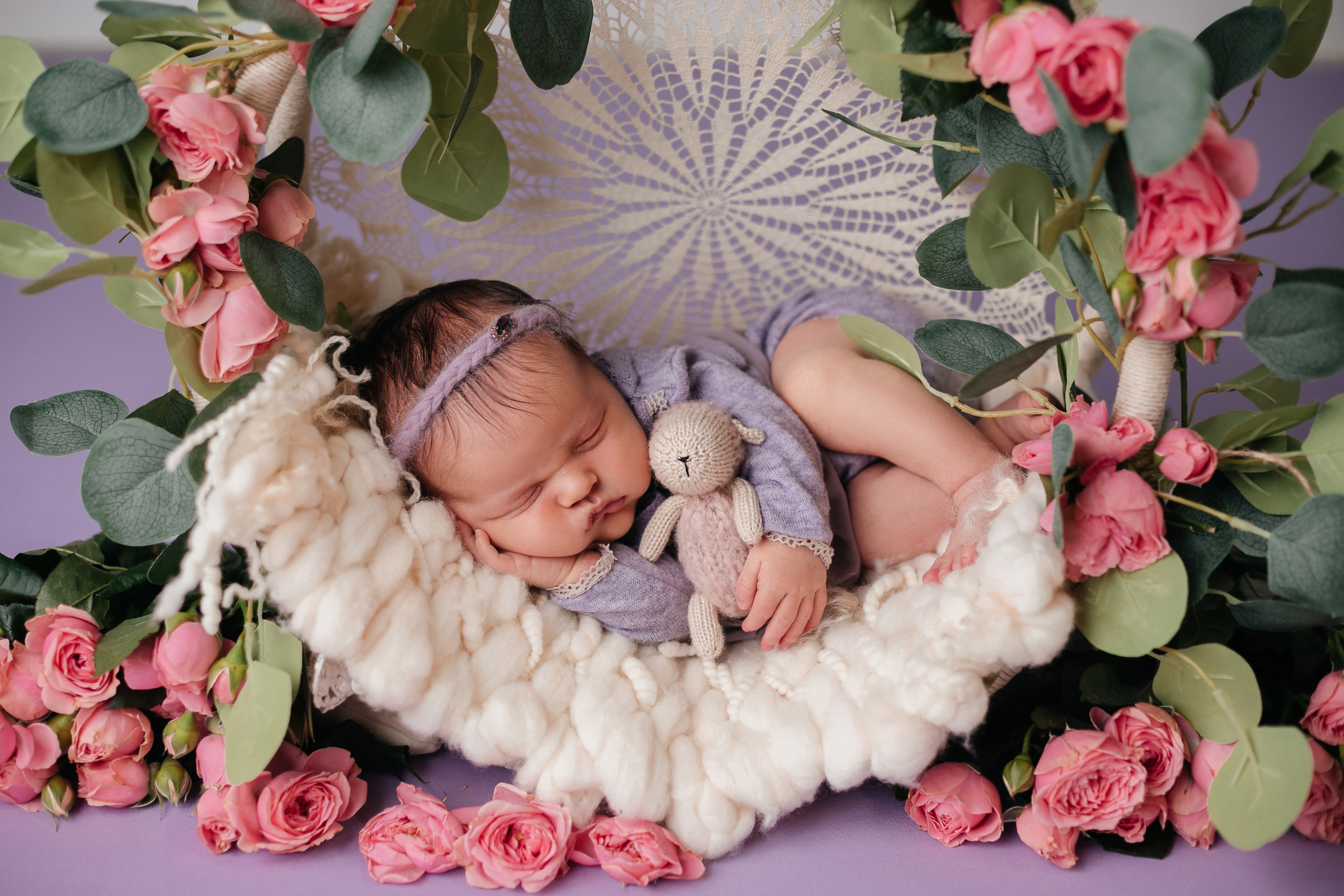 Арина 9 дней. Детский, семейный и фотограф новорождённых в Ярославле Анна Салова