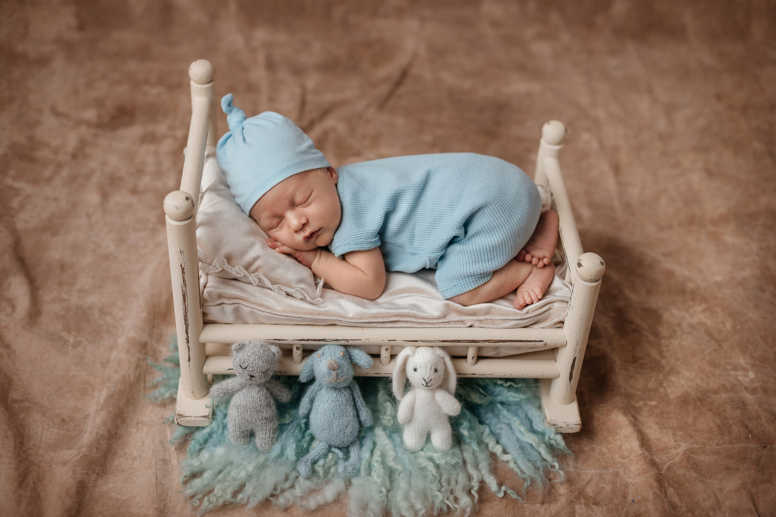 Костя 18 дней (съемка в студии). Детский, семейный и фотограф новорождённых в Ярославле Анна Салова