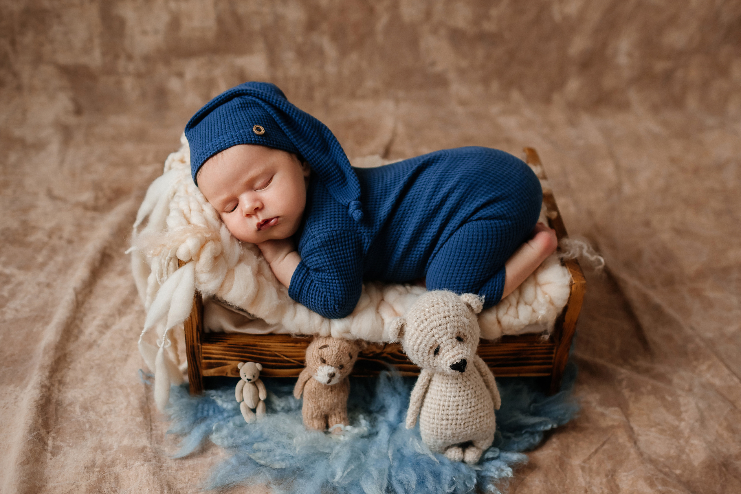 Ванечка 28 дней (съемка в студии). Детский, семейный и фотограф новорождённых в Ярославле Анна Салова