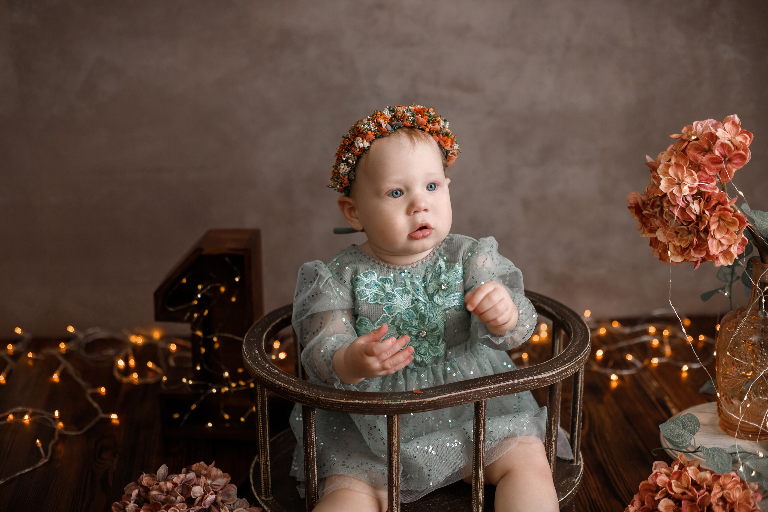 Виктория 1 годик. Детский, семейный и фотограф новорождённых в Ярославле Анна Салова