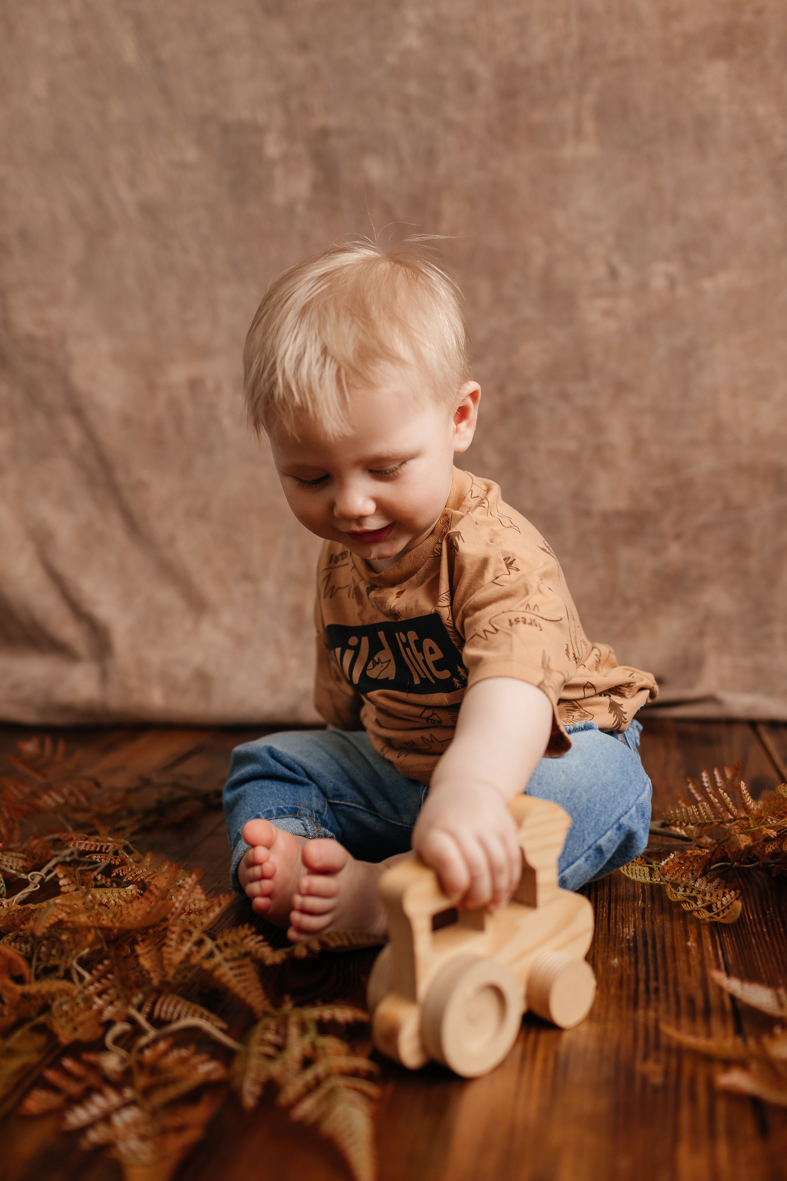Ванечка 11 месяцев. Детский, семейный и фотограф новорождённых в Ярославле Анна Салова