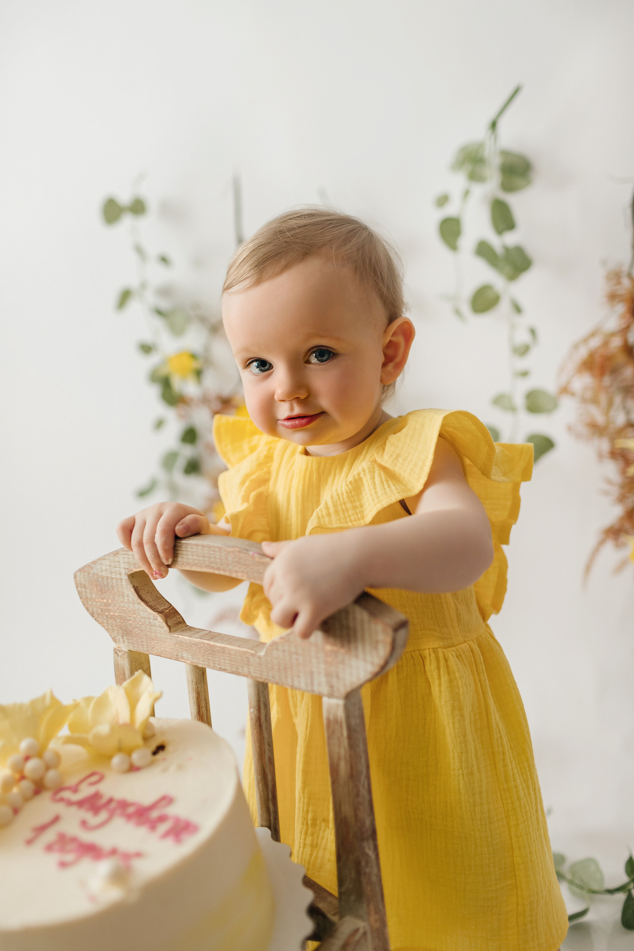 Лизонька 1 годик. Детский, семейный и фотограф новорождённых в Ярославле Анна Салова