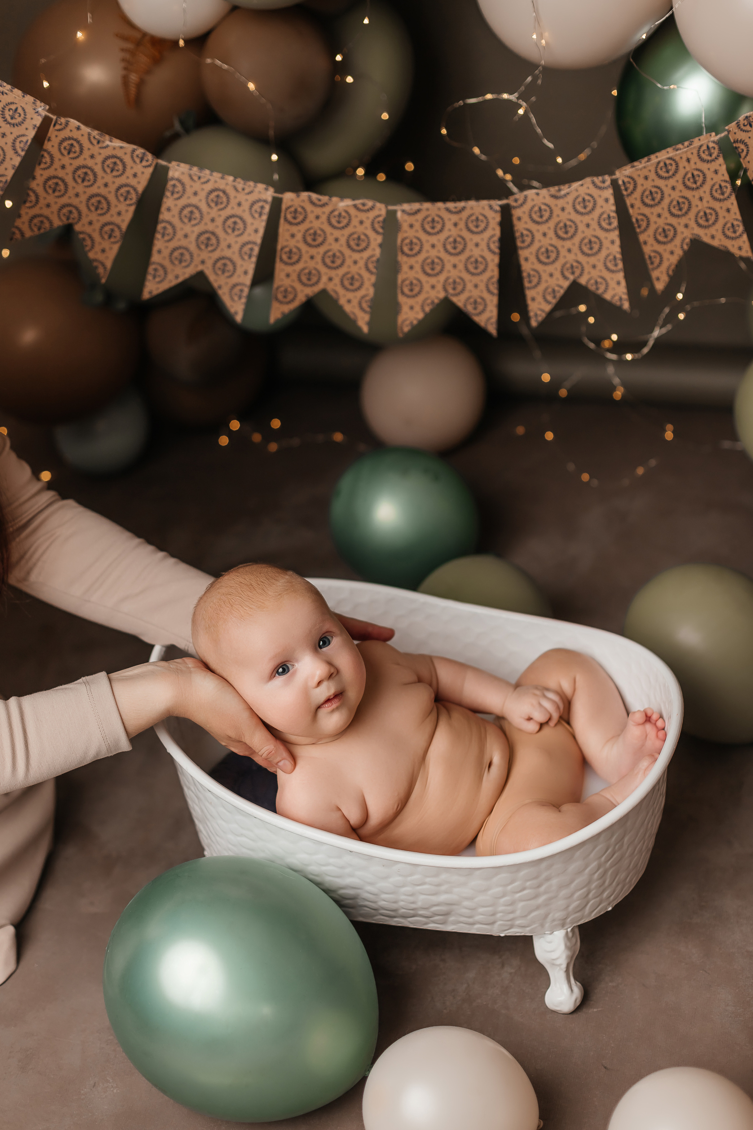 Максим 3,5 месяцев. Детский, семейный и фотограф новорождённых в Ярославле Анна Салова