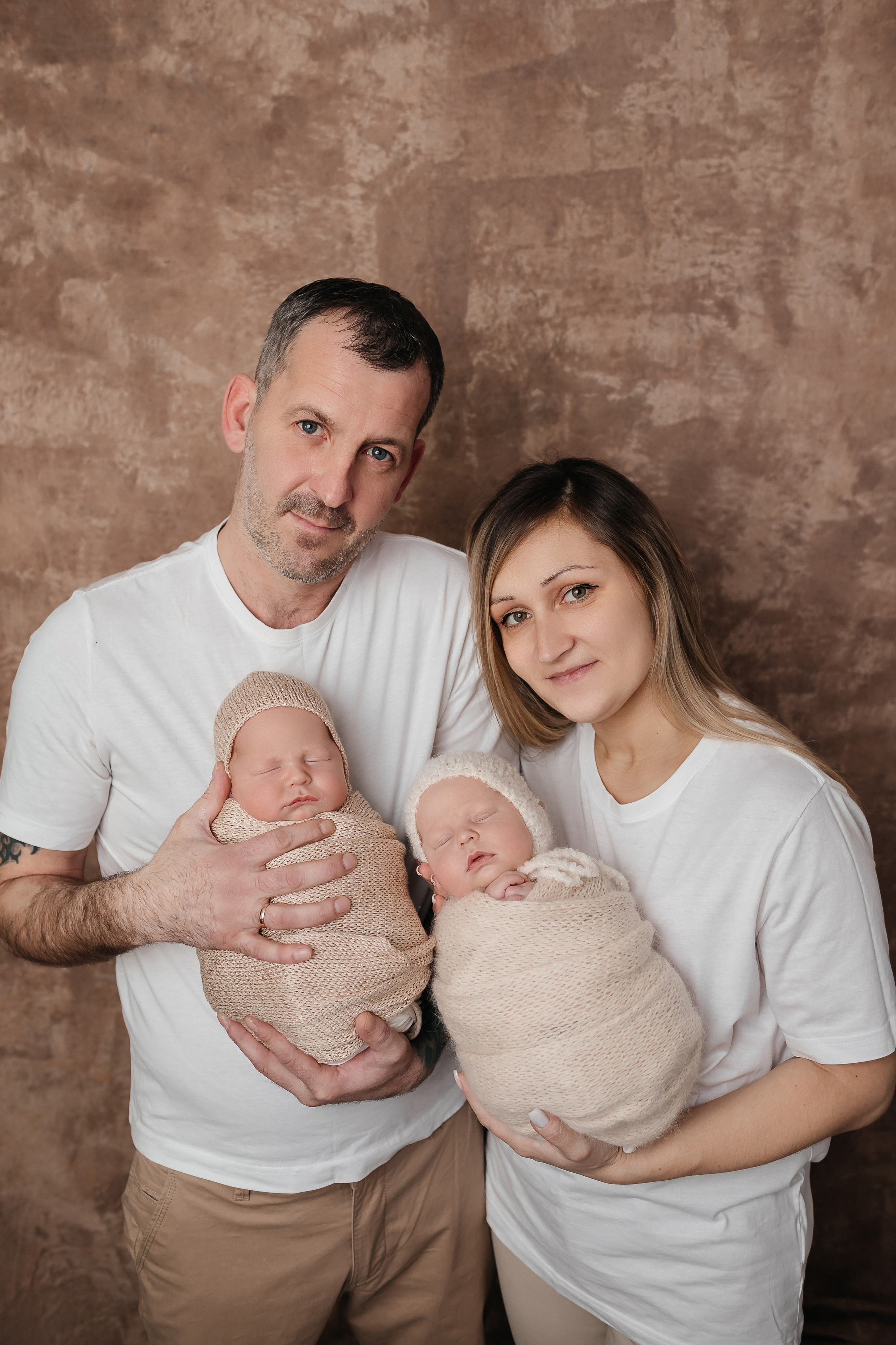 Миша и Гриша 28 дней (съемка в студии). Детский, семейный и фотограф новорождённых в Ярославле Анна Салова