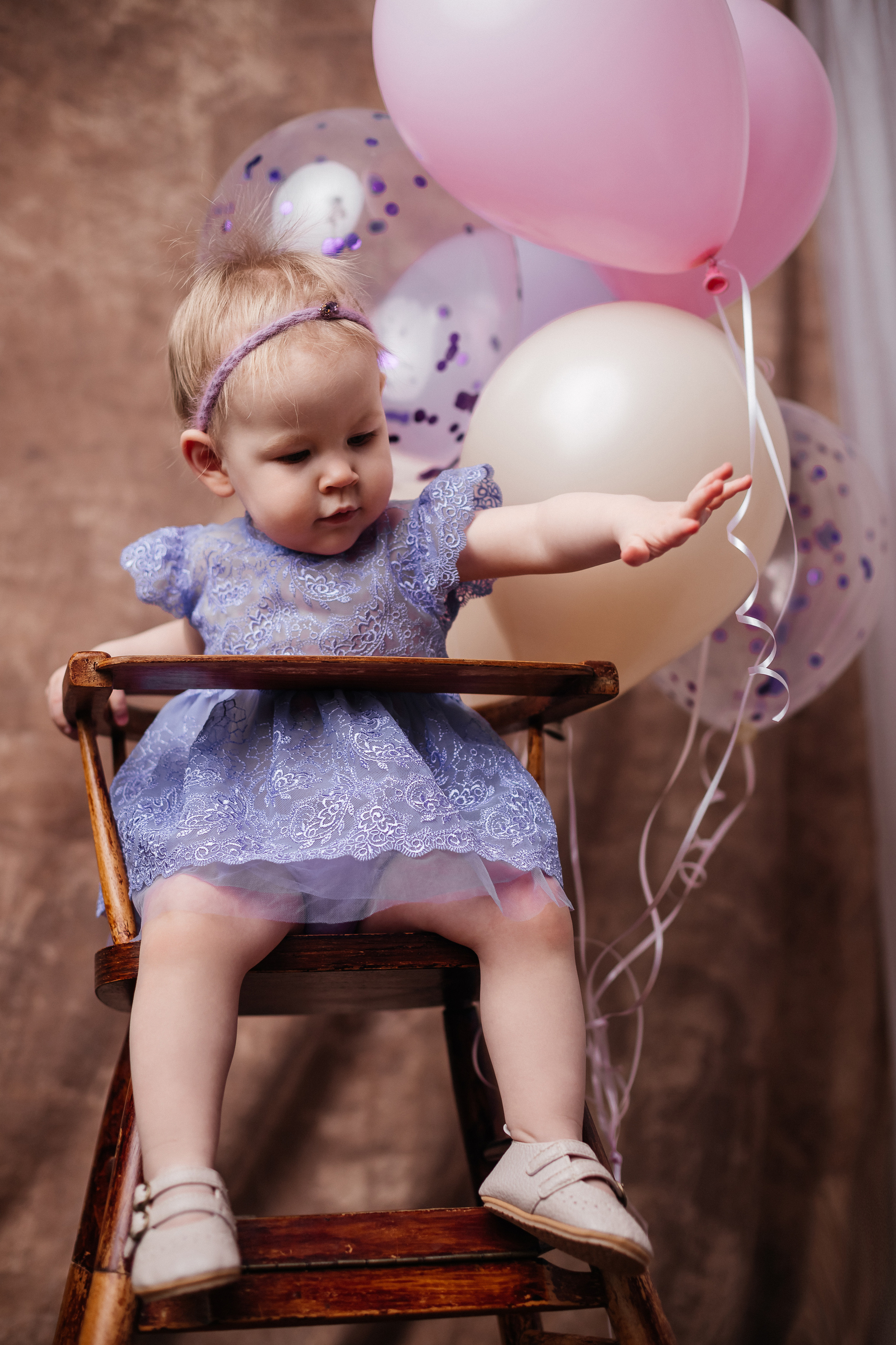 Полина 1 год. Детский, семейный и фотограф новорождённых в Ярославле Анна Салова