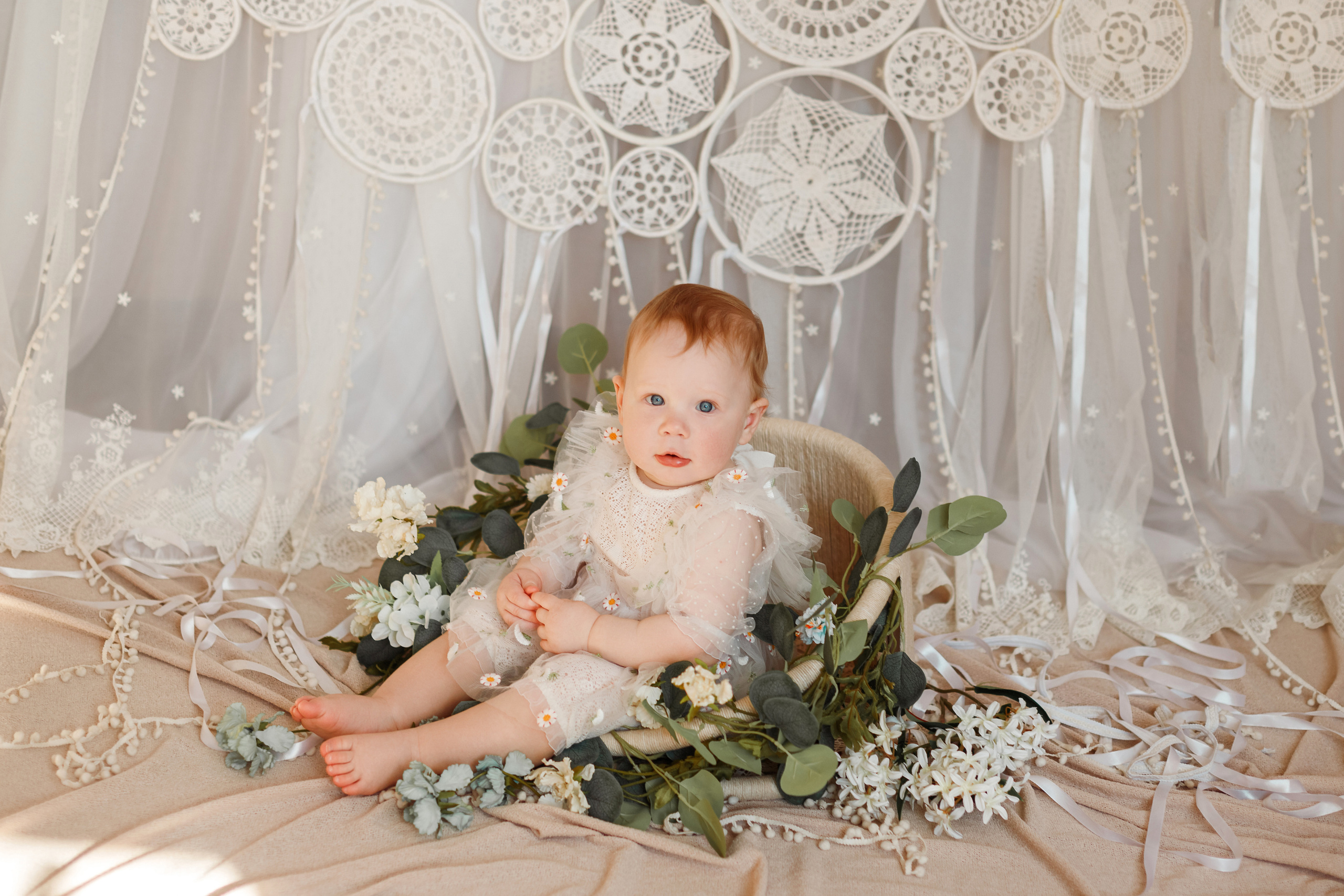 Виктория 1 годик. Детский, семейный и фотограф новорождённых в Ярославле Анна Салова