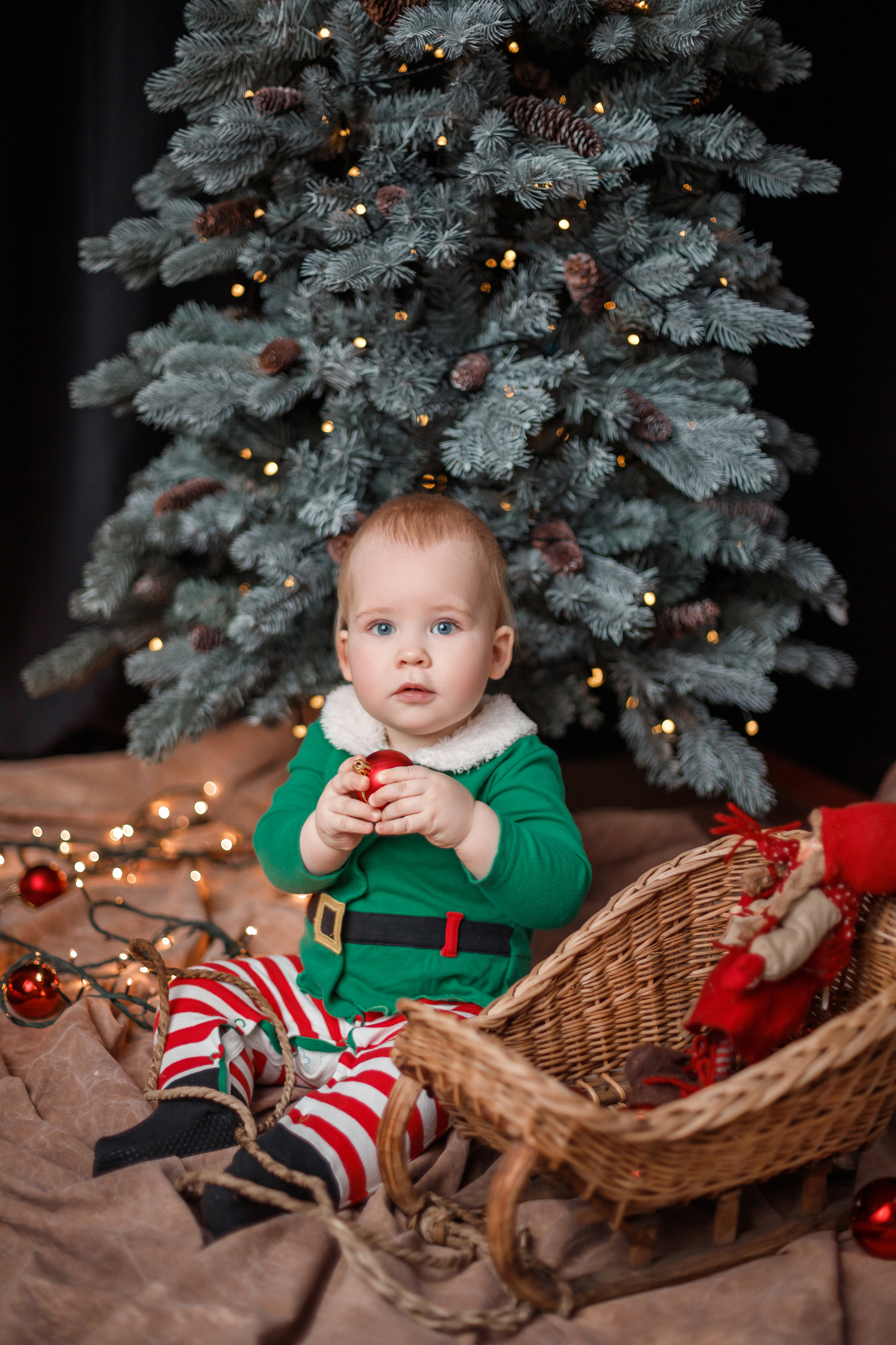 Даня 1 год. Детский, семейный и фотограф новорождённых в Ярославле Анна Салова