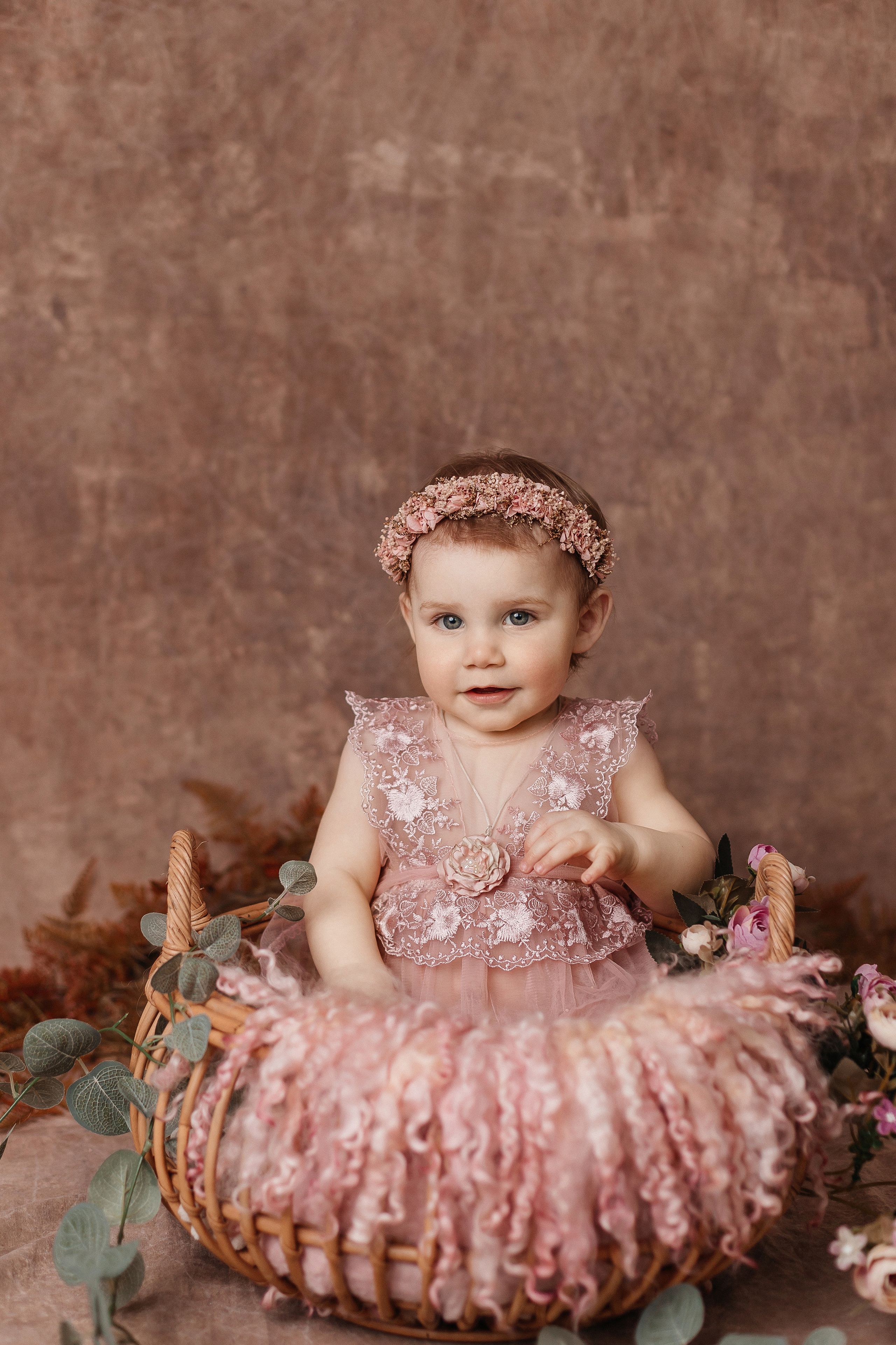 Марина 1 годик. Детский, семейный и фотограф новорождённых в Ярославле Анна Салова