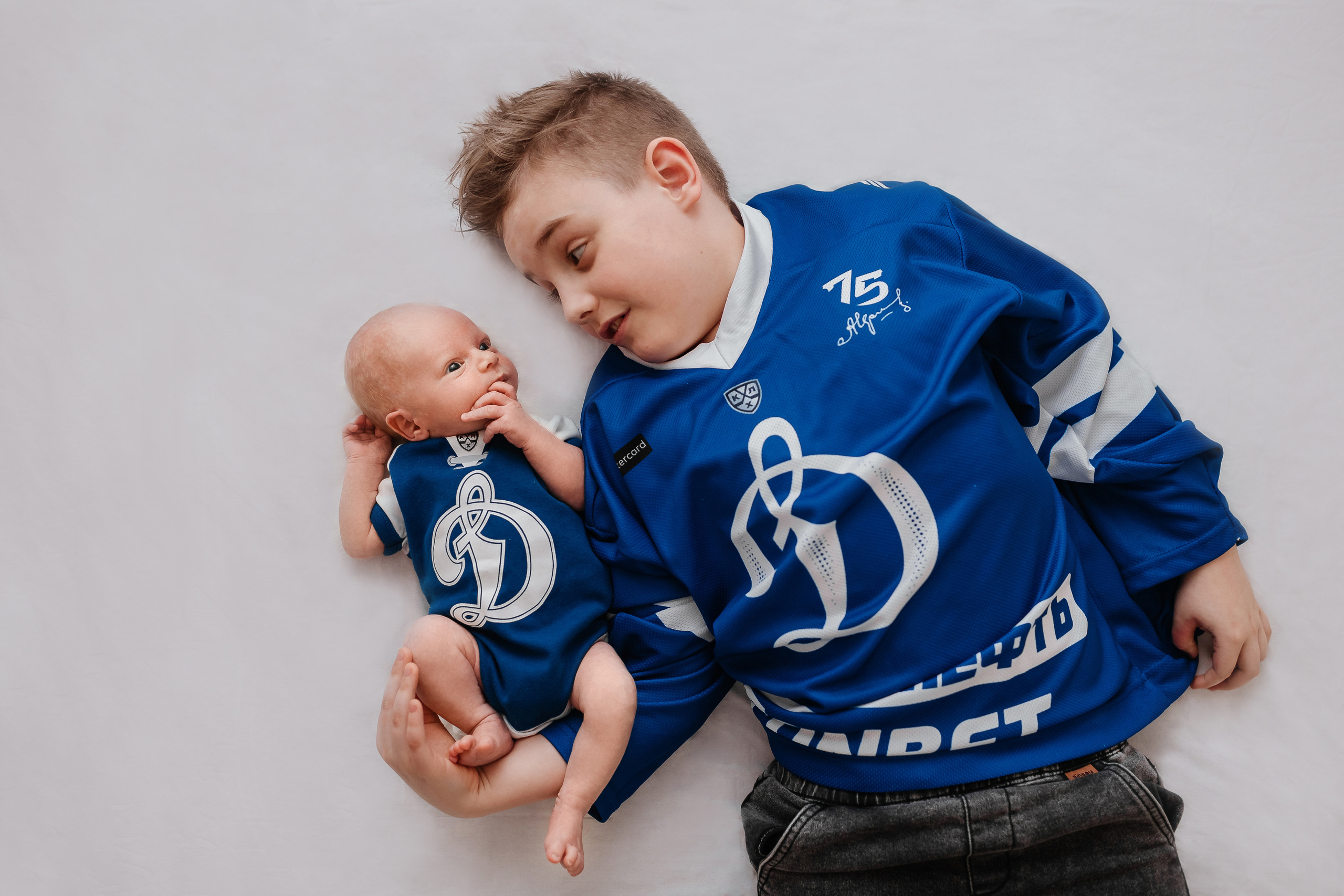 Костя 18 дней (съемка в студии). Детский, семейный и фотограф новорождённых в Ярославле Анна Салова