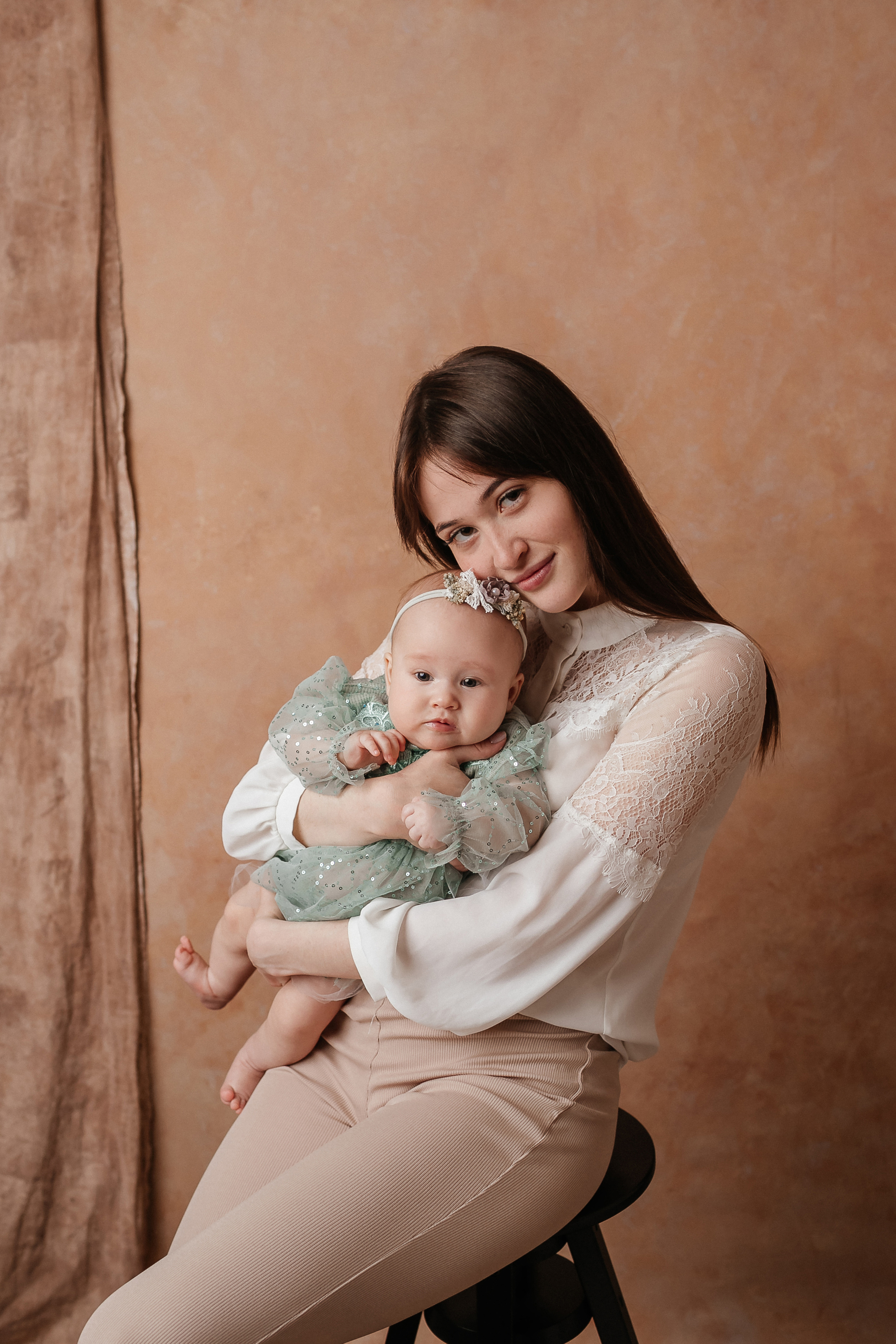 Карина 3 месяца 3 недели. Детский, семейный и фотограф новорождённых в Ярославле Анна Салова