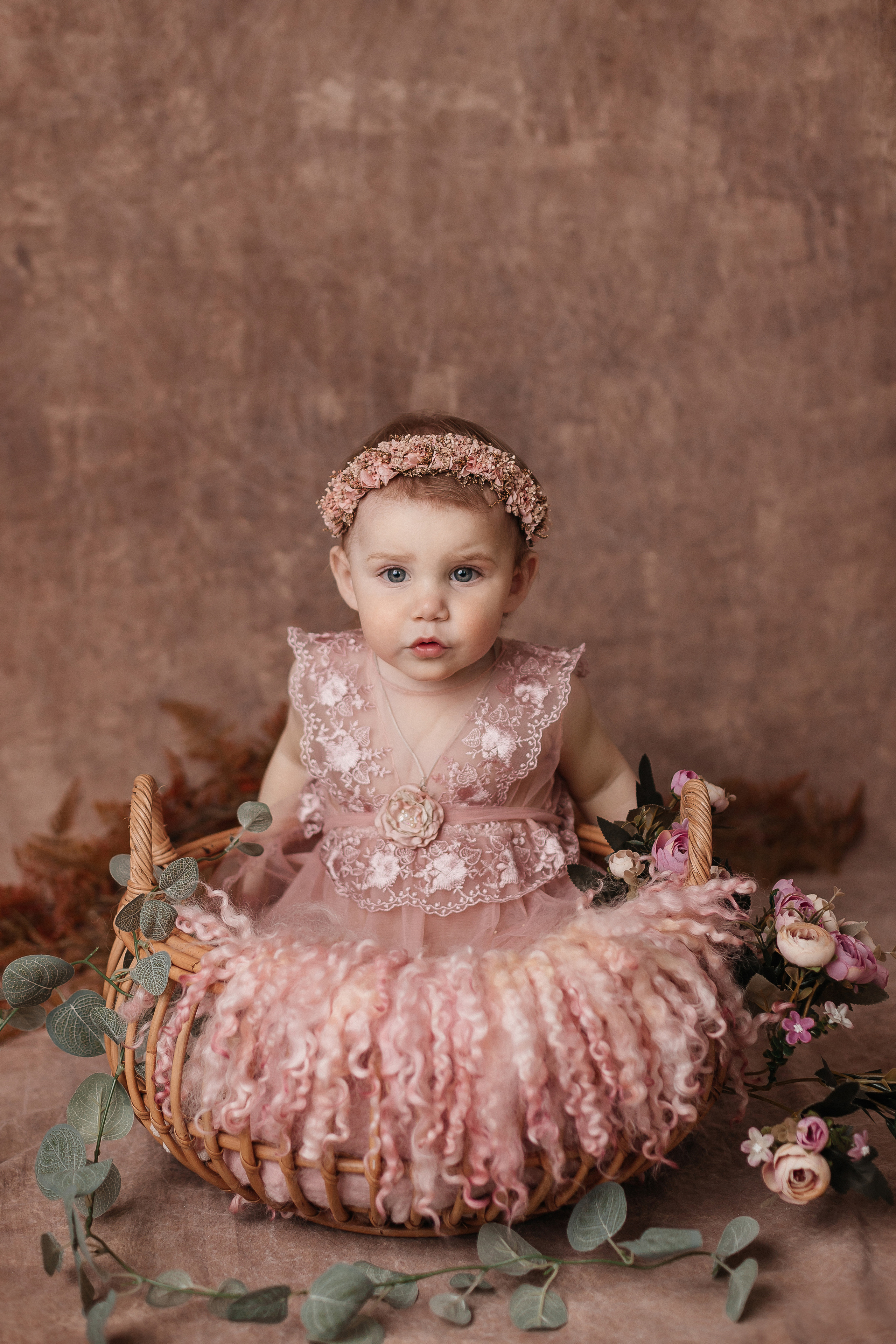 Марина 1 годик. Детский, семейный и фотограф новорождённых в Ярославле Анна Салова