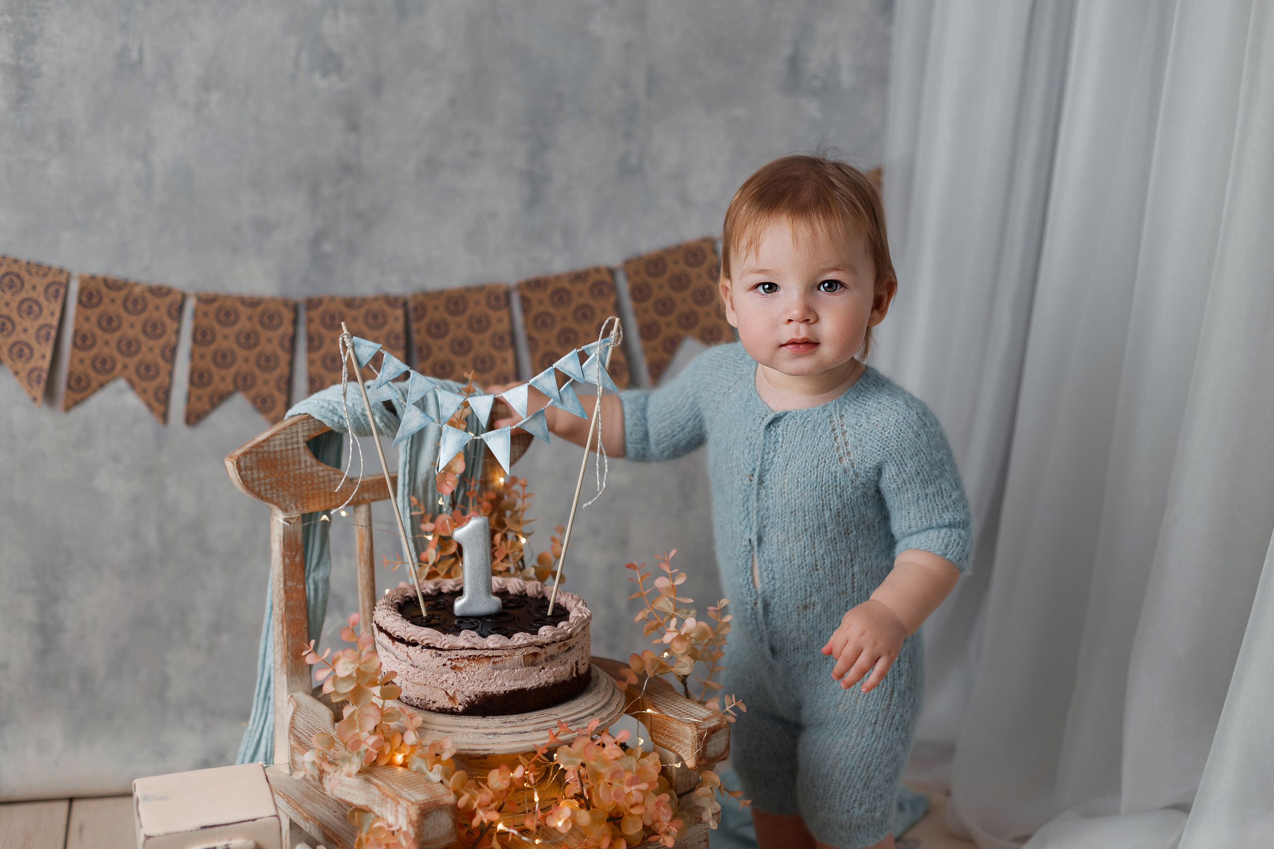 Даниил 1 год. Детский, семейный и фотограф новорождённых в Ярославле Анна Салова