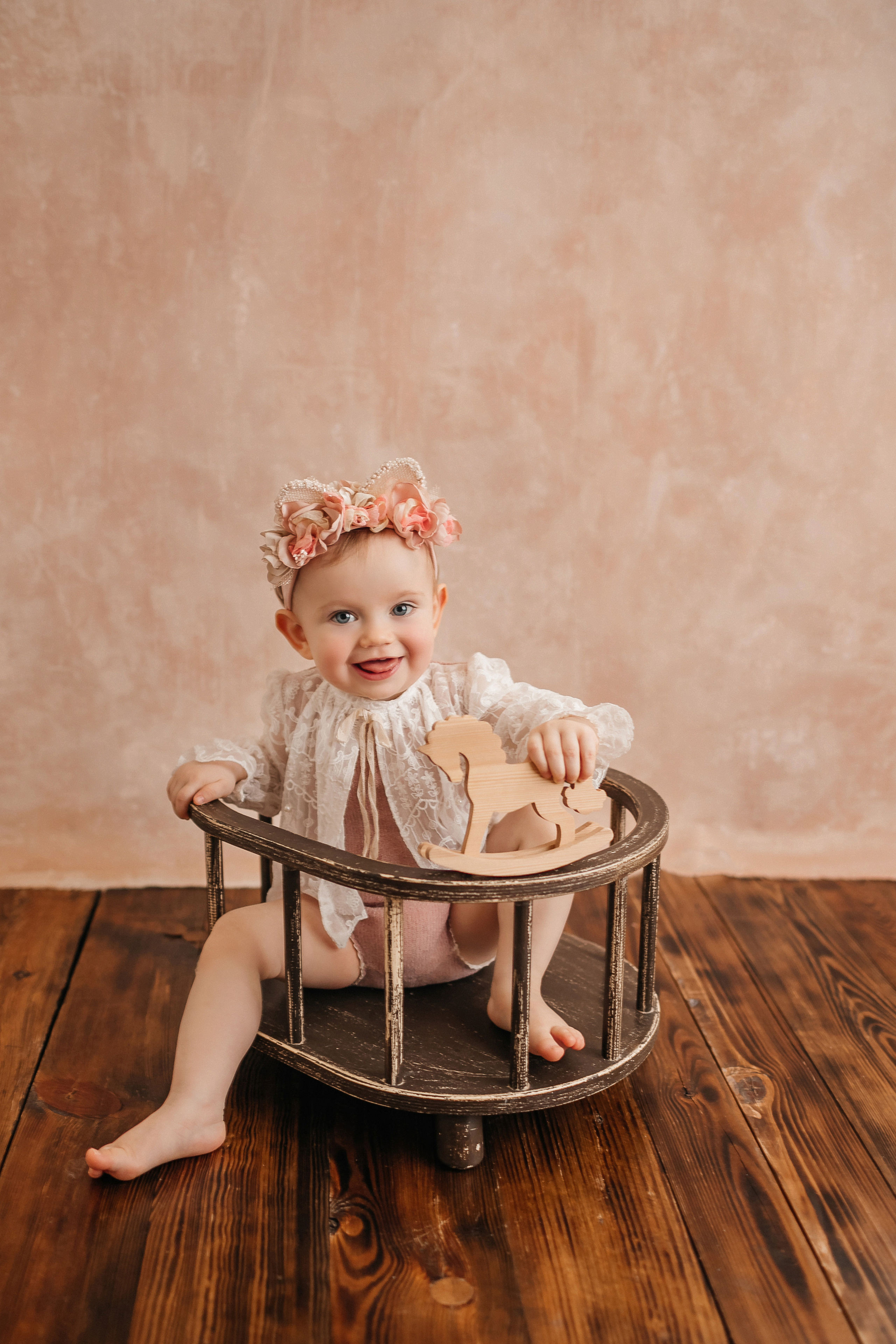 Лизонька 1 годик. Детский, семейный и фотограф новорождённых в Ярославле Анна Салова