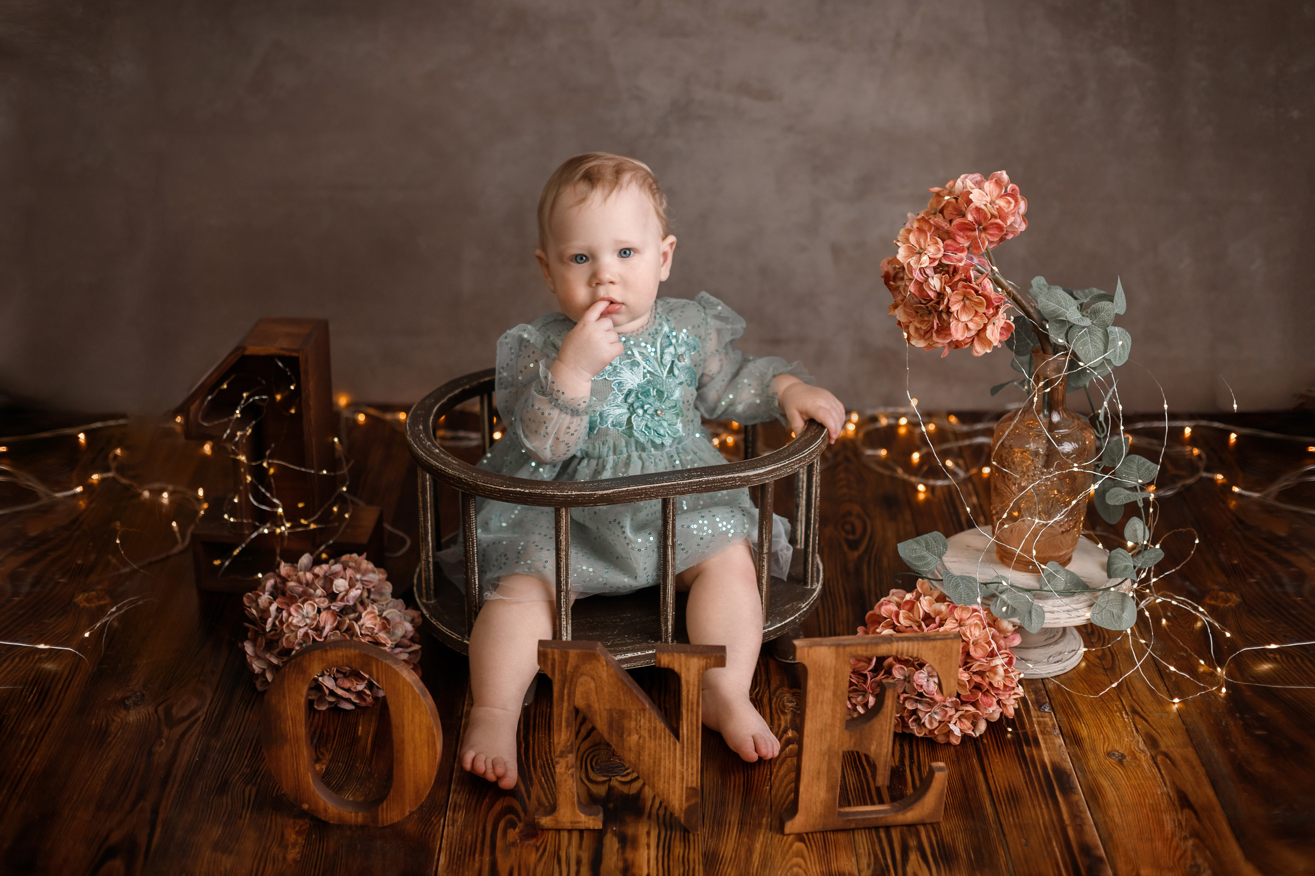 Виктория 1 годик. Детский, семейный и фотограф новорождённых в Ярославле Анна Салова