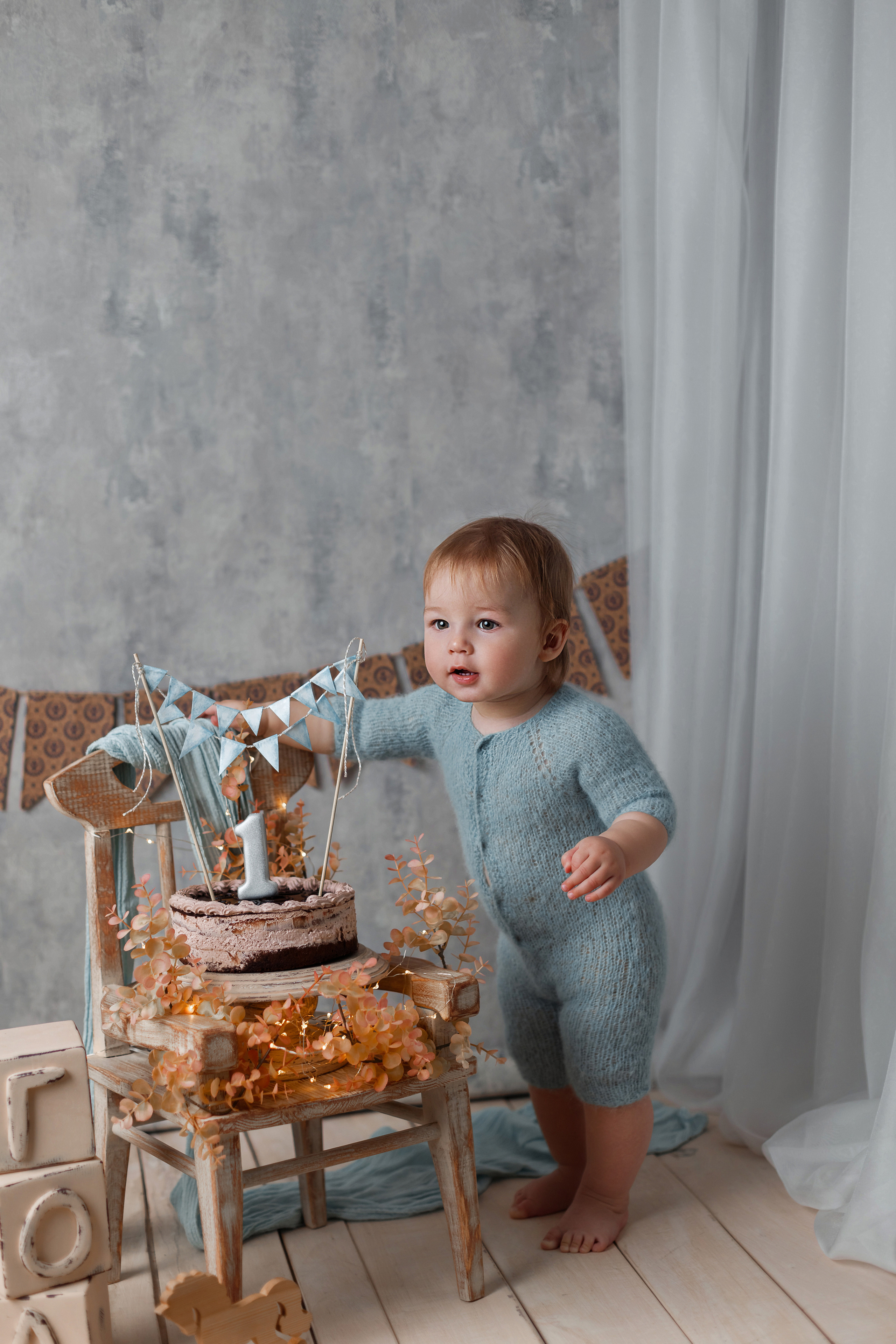 Даниил 1 год. Детский, семейный и фотограф новорождённых в Ярославле Анна Салова