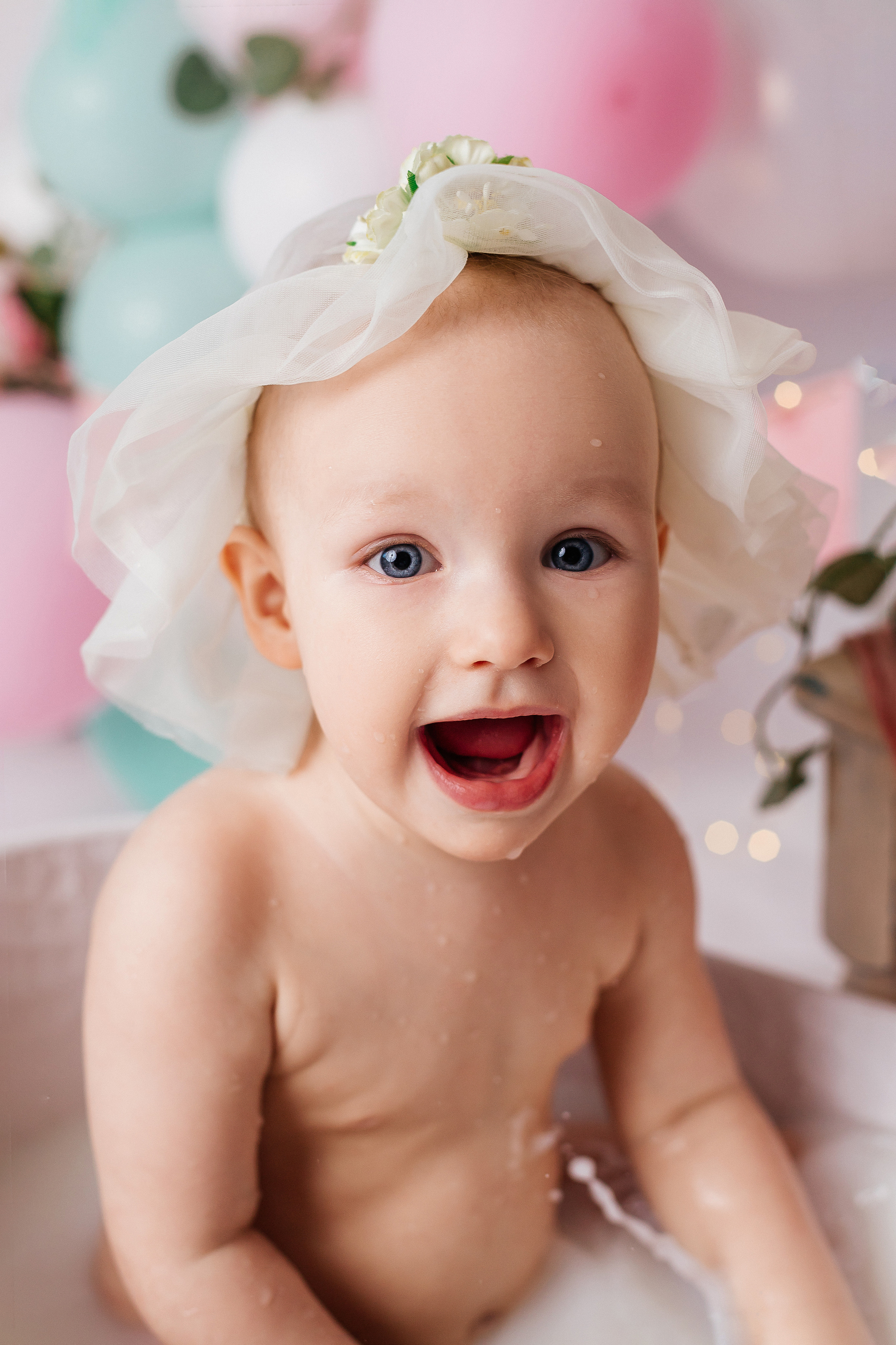 Ева 1 годик. Детский, семейный и фотограф новорождённых в Ярославле Анна Салова