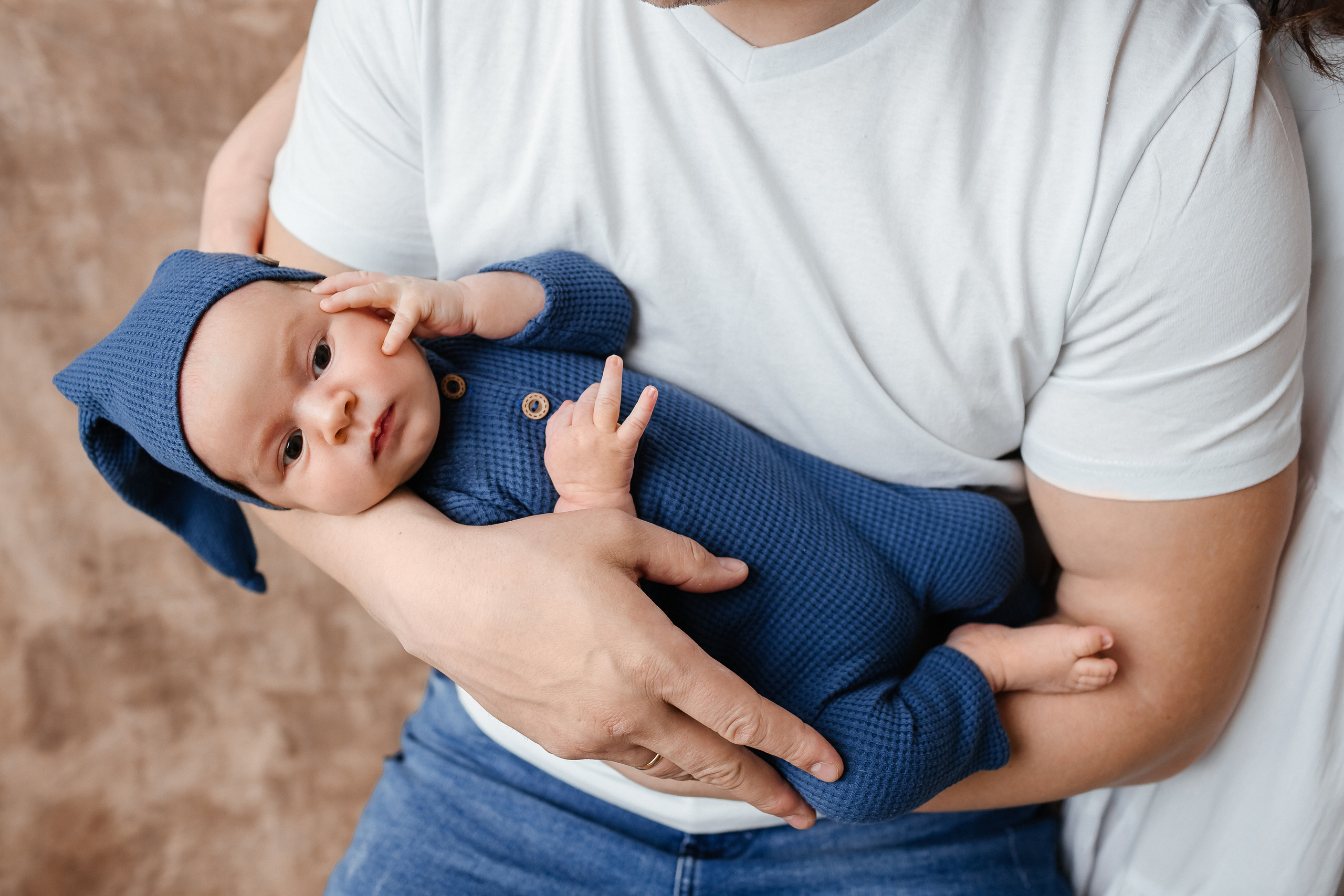 Ванечка 28 дней (съемка в студии). Детский, семейный и фотограф новорождённых в Ярославле Анна Салова
