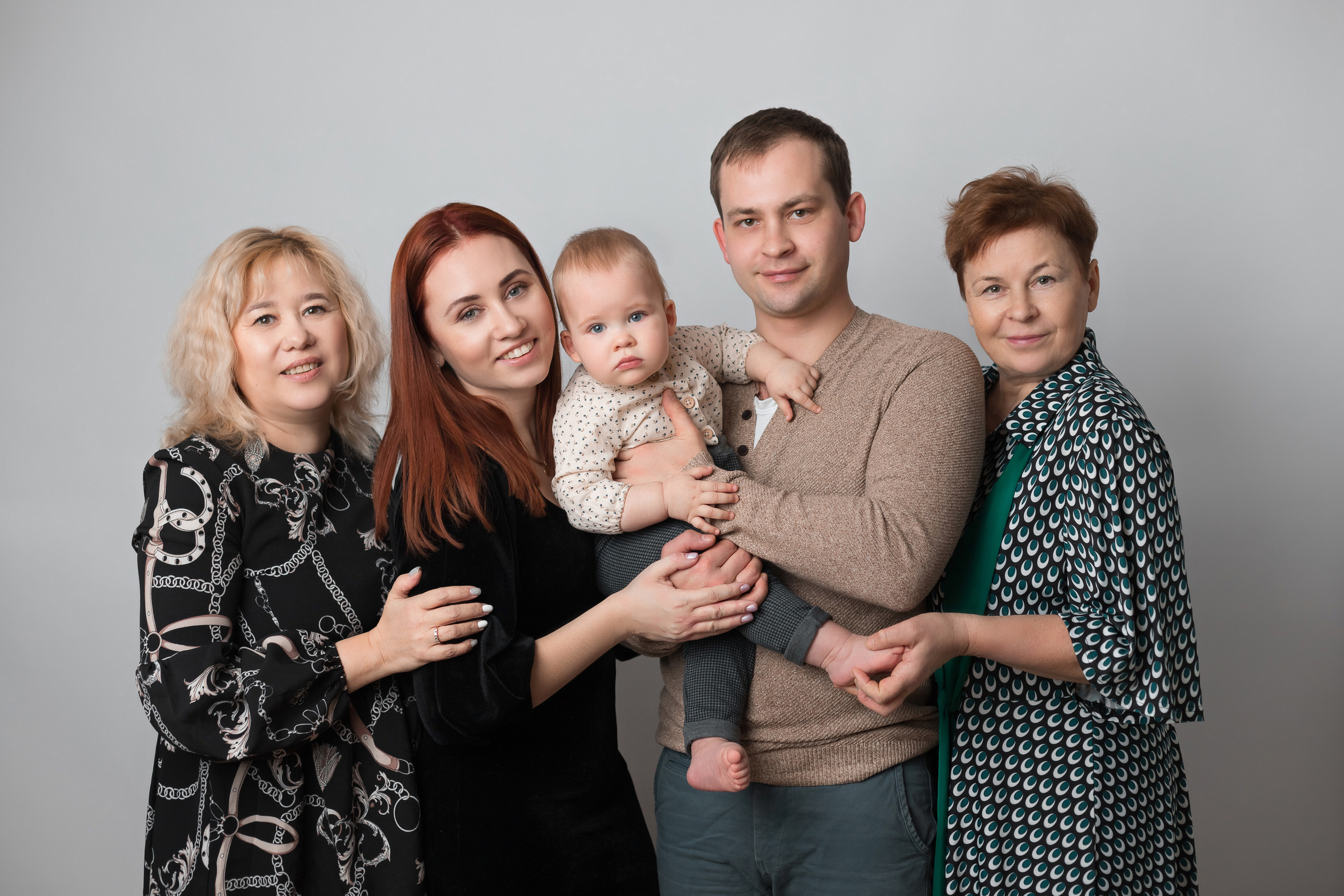 Даня 1 год. Детский, семейный и фотограф новорождённых в Ярославле Анна Салова