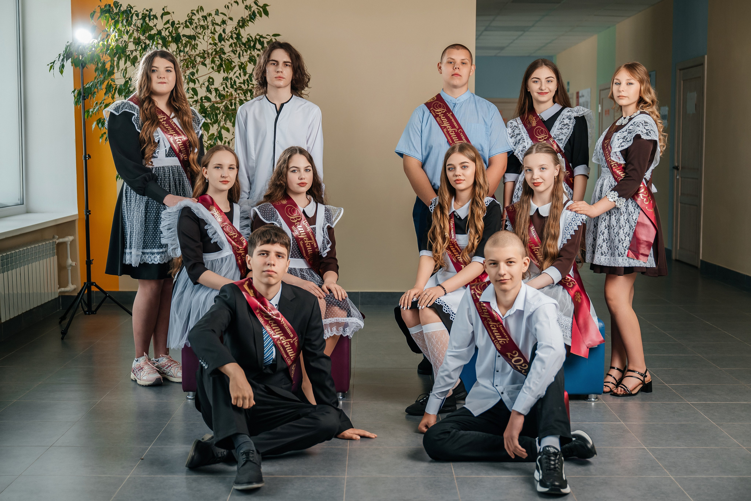 Общая. Школьный фотограф в Валуйках. Фотосессии для выпускников и изготовление выпускных альбомов в городе Валуйки и в Белгородской области