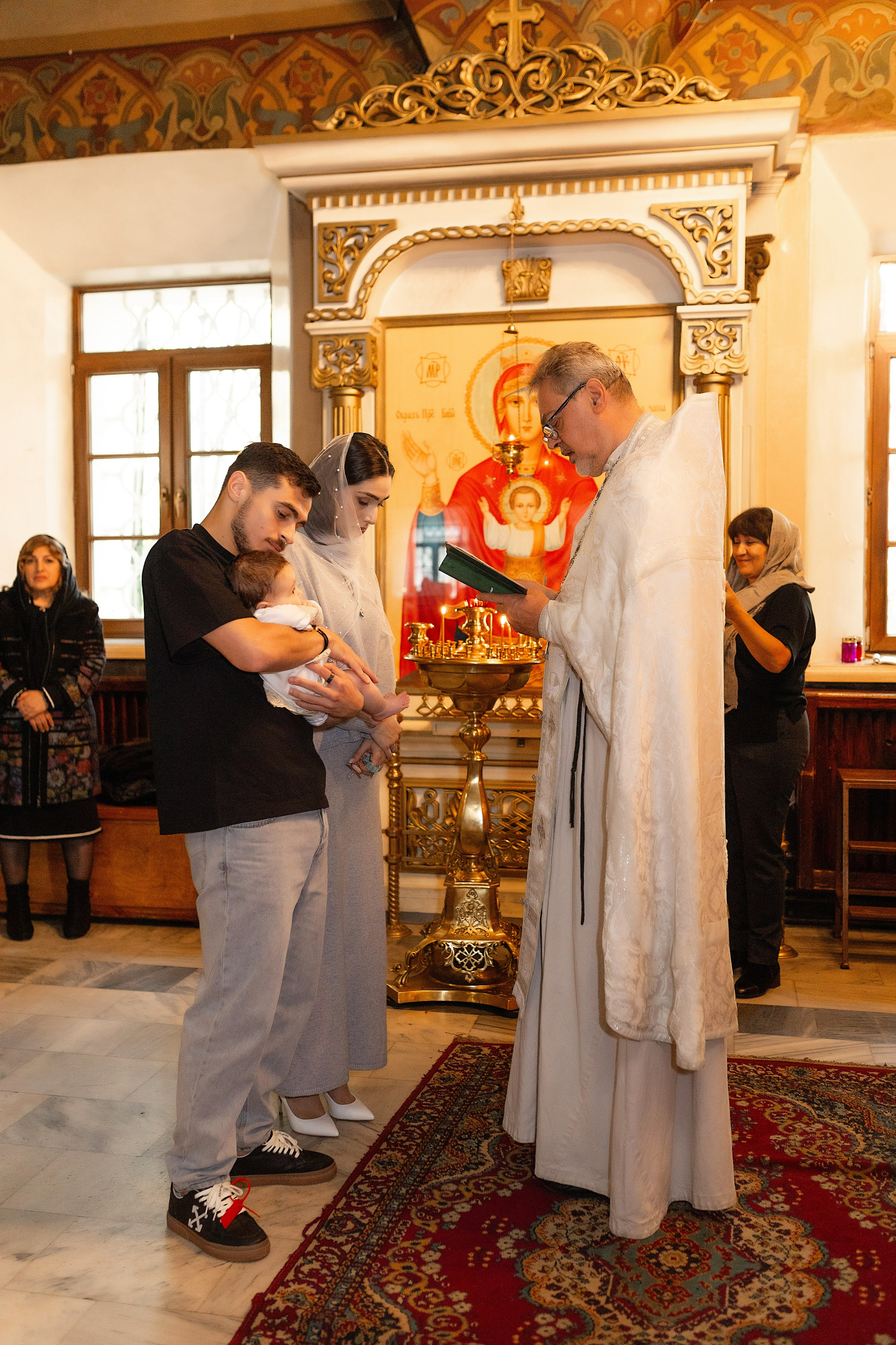 Таинство крещения Лилии. Фотограф в Железнодорожном и Балашихе