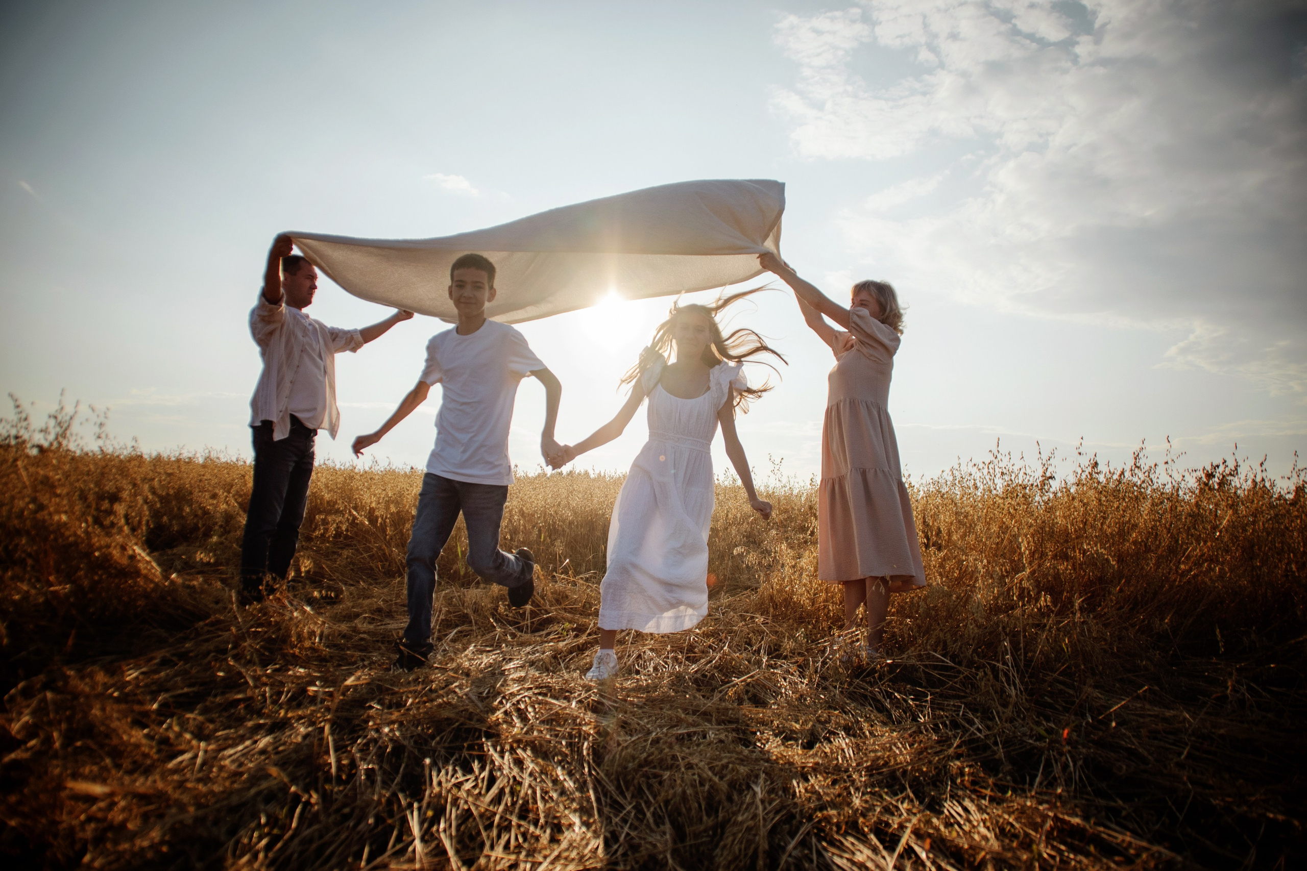 Вера, Вова и дети. Фотограф Томск Наталья Стволова