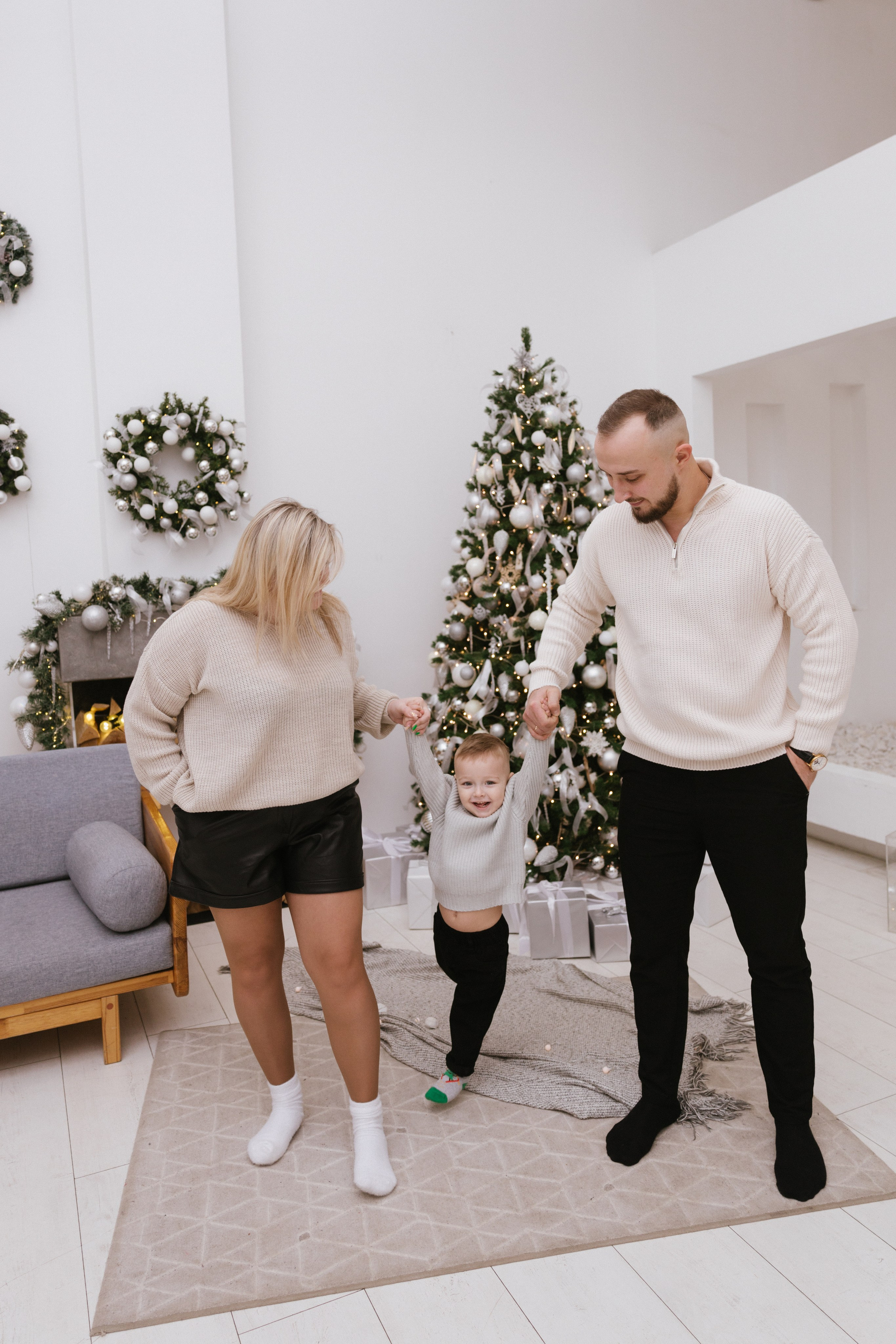 Екатерина, Алексей и Миша. Фотограф Дарья Смирнова