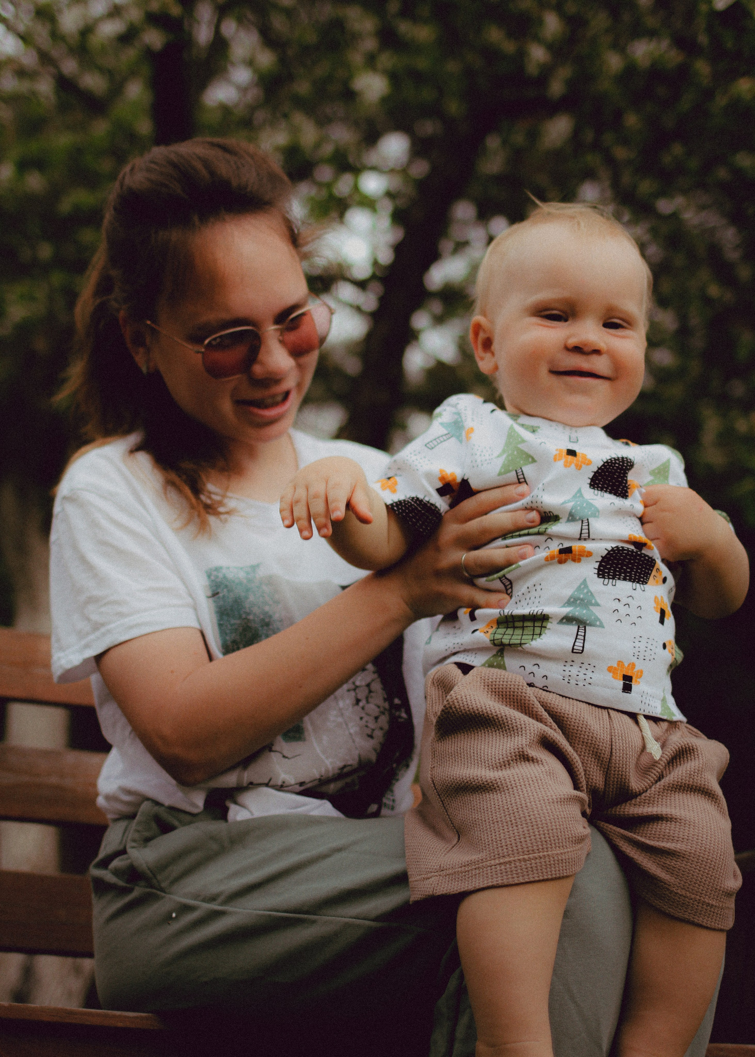 Бабушка Ира, мама Даша и маленький Ваня. Александра Крашевская. Портретный фотограф в Москве и Санкт-Петербурге