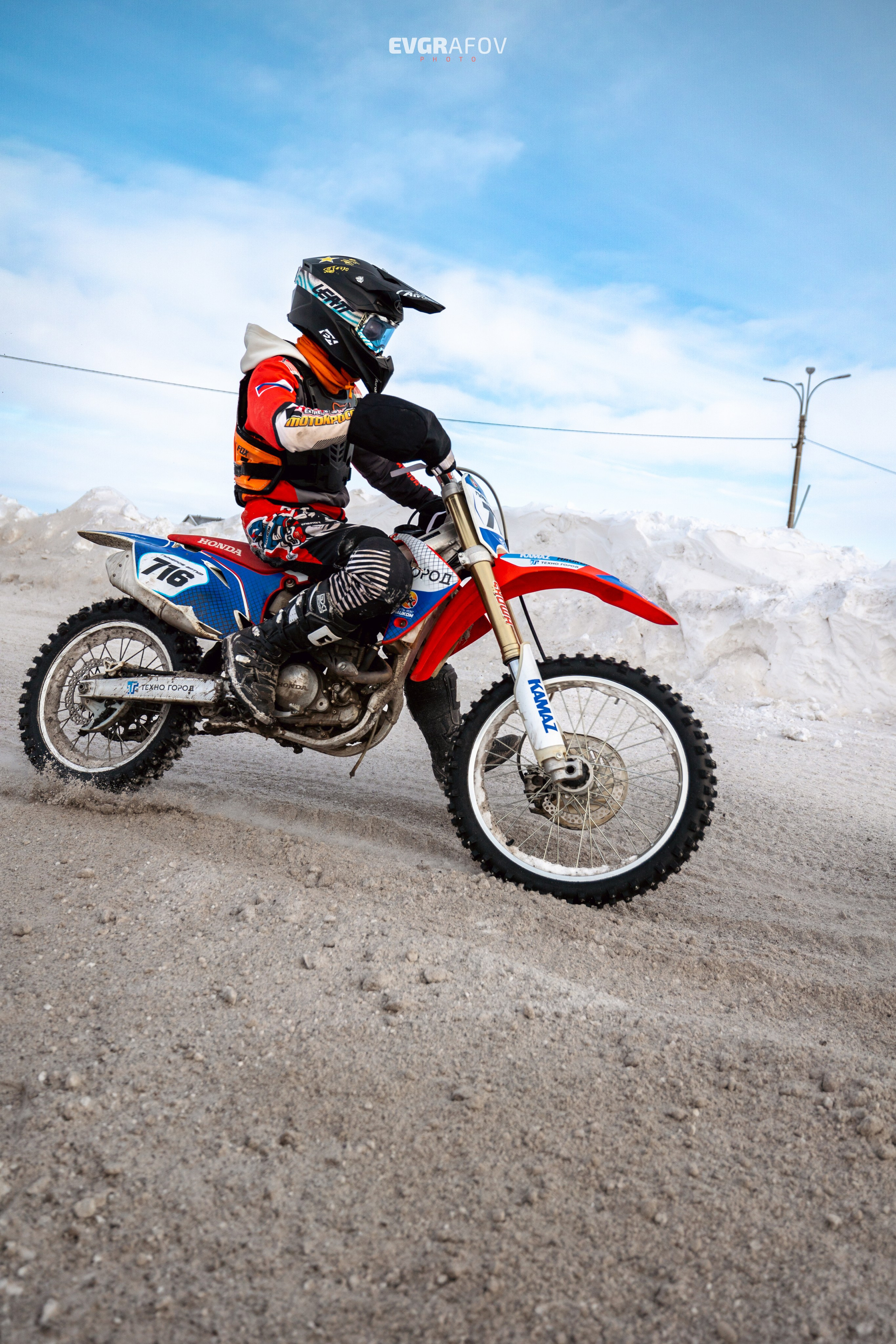 Открытый кубок Республики Татарстан по мотокроссу 3 этап. 4 февраля 2024 г. Фотограф Евграфов Александр