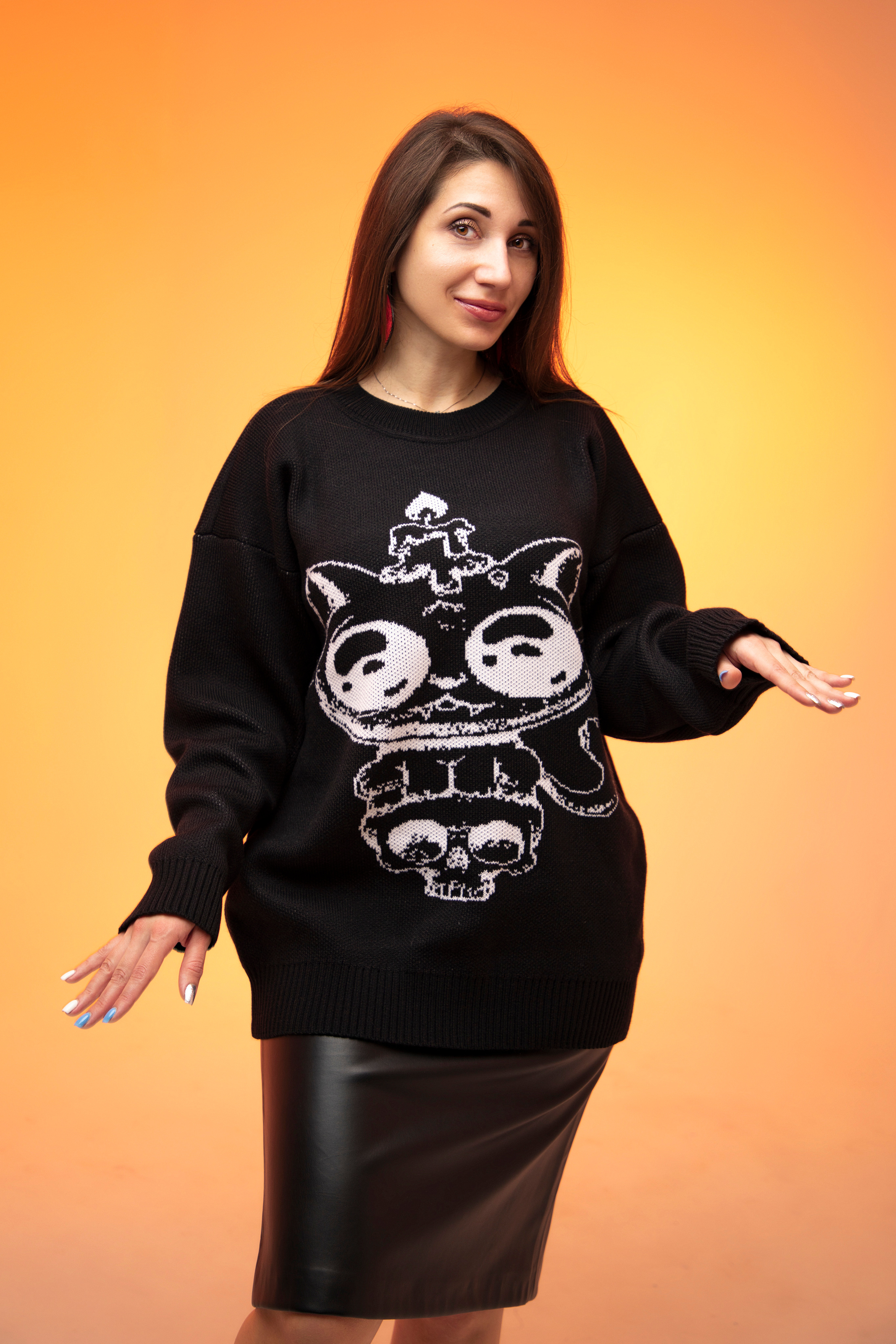 Съемка для бренда вязаной одежды