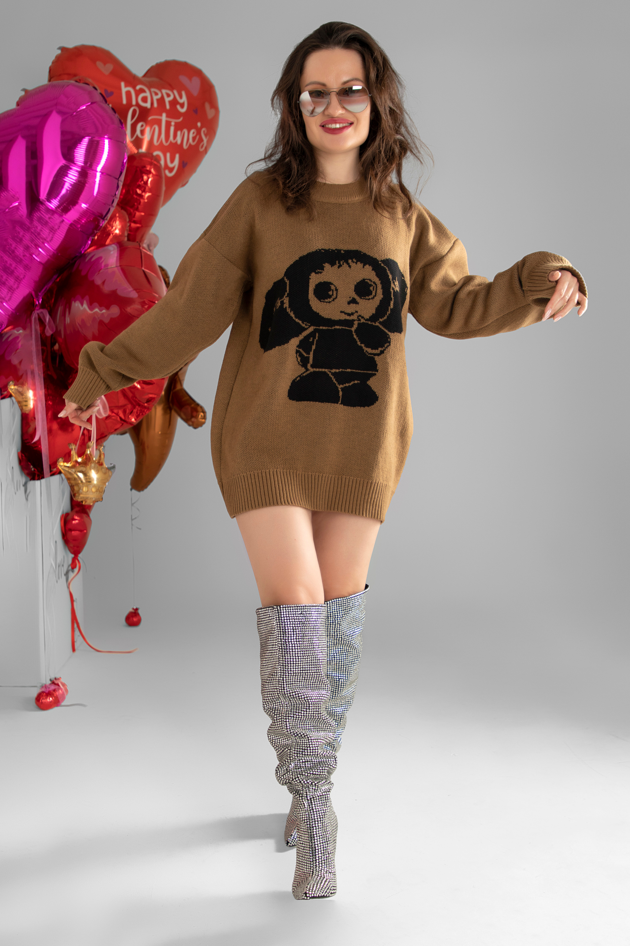 Съемка свитера для бренда одежды