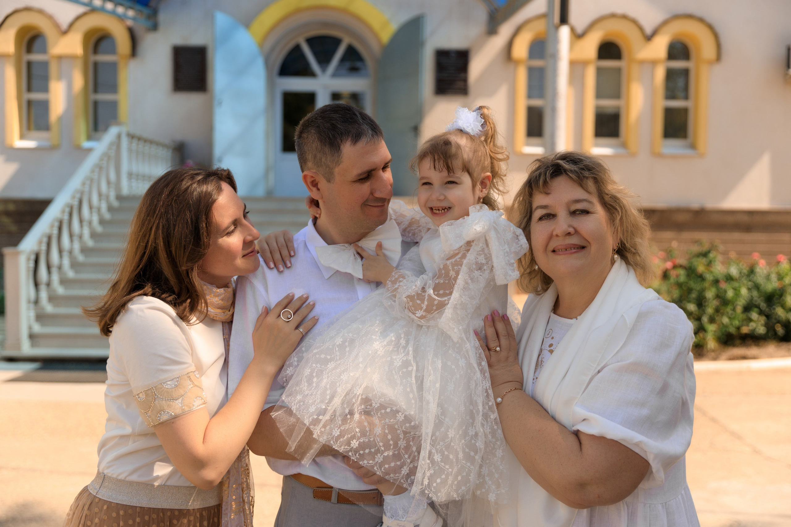 Крещение Илларии. Семейный и детский фотограф в Краснодаре Элона Литвинова
