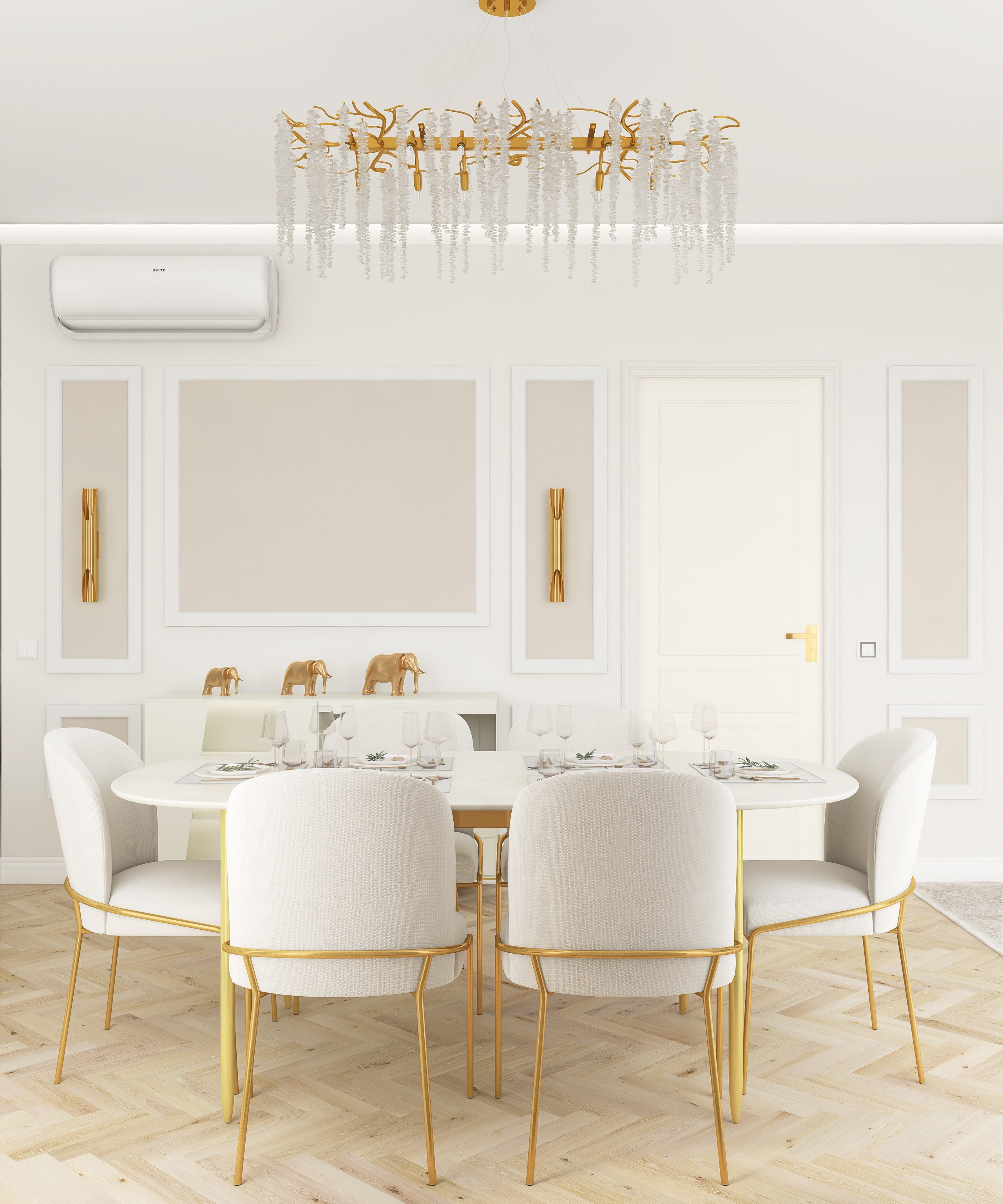 Современный классический интерьер. Главная