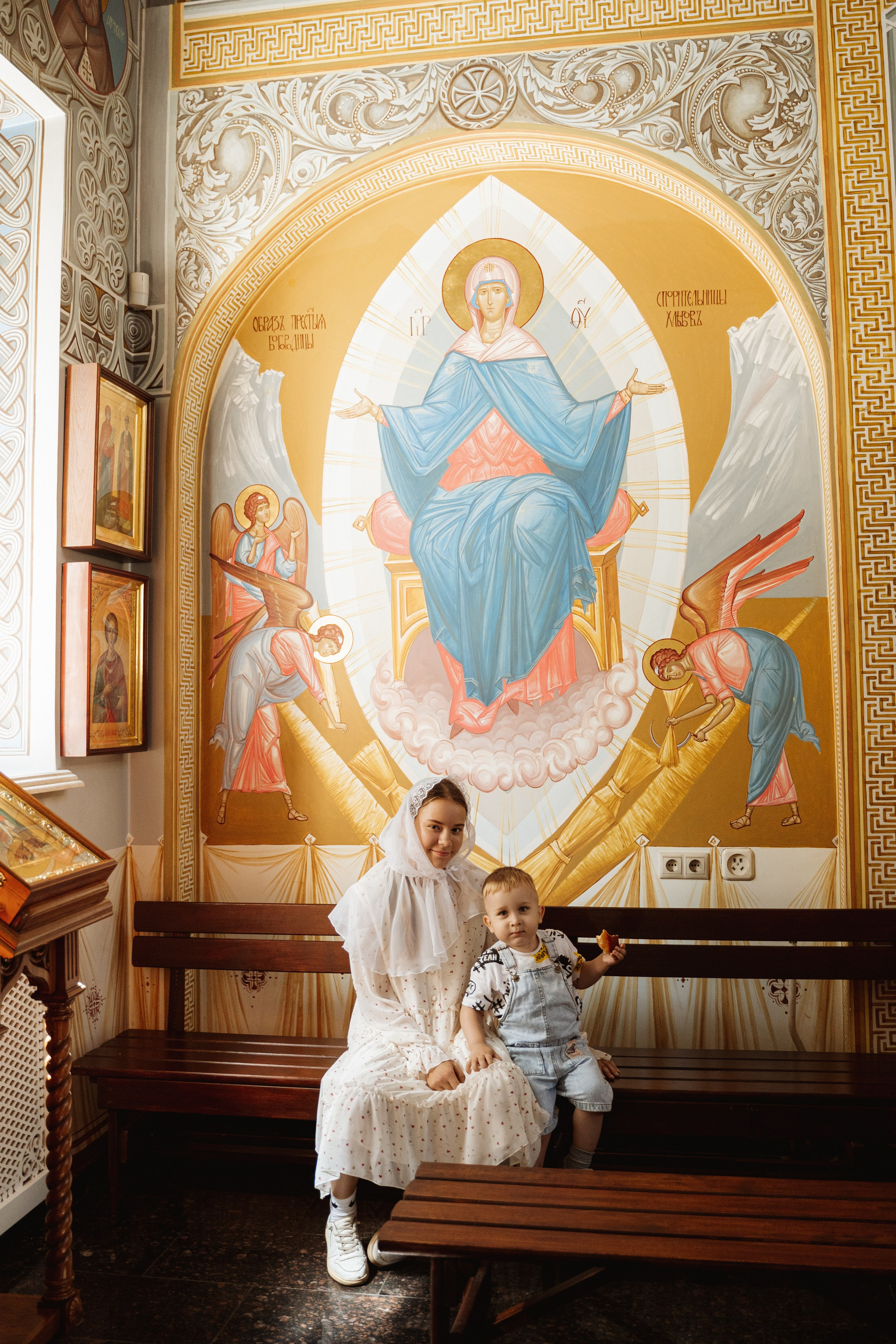 Крещение Мирона. Свадебный фотограф Москва Инесса Зверева