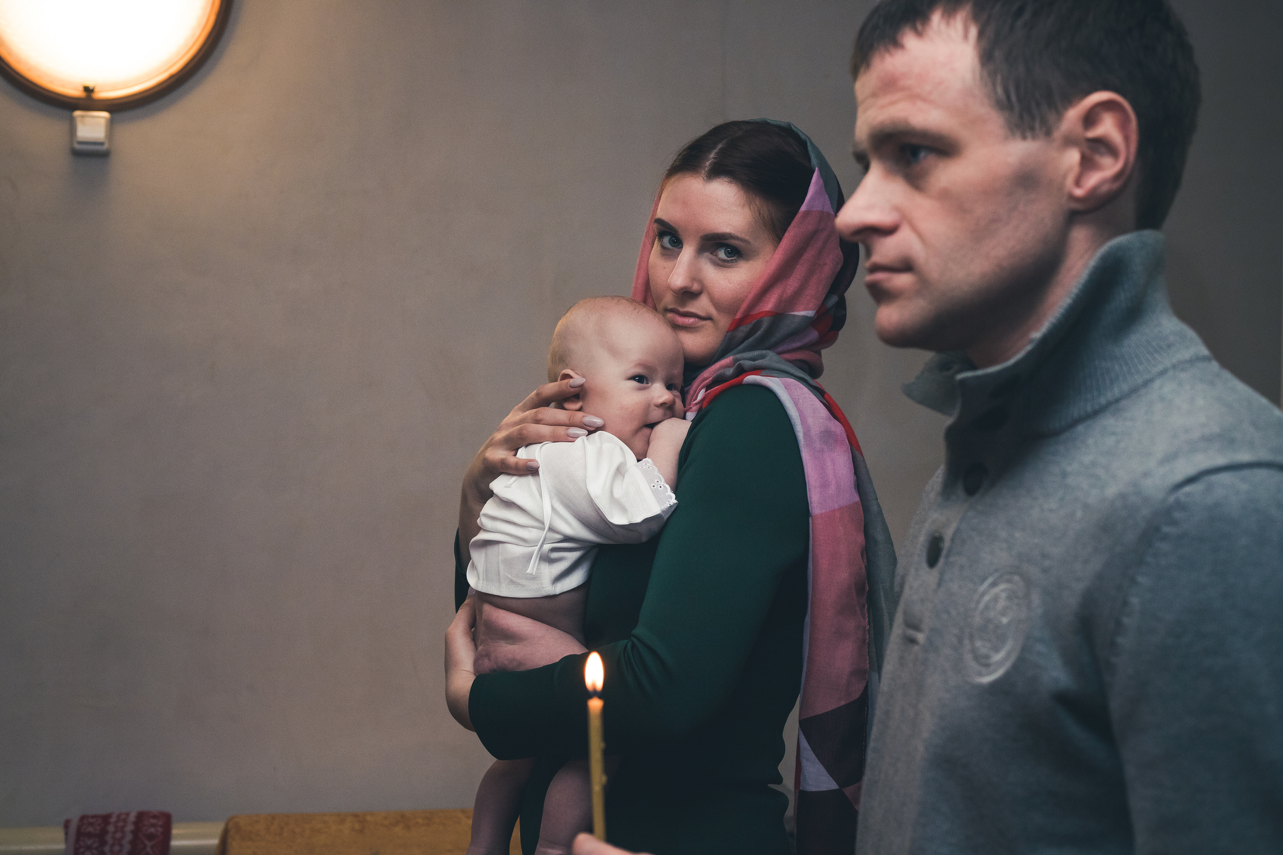 Крещение. Свадебный и семейный фотограф Анна Печенкина