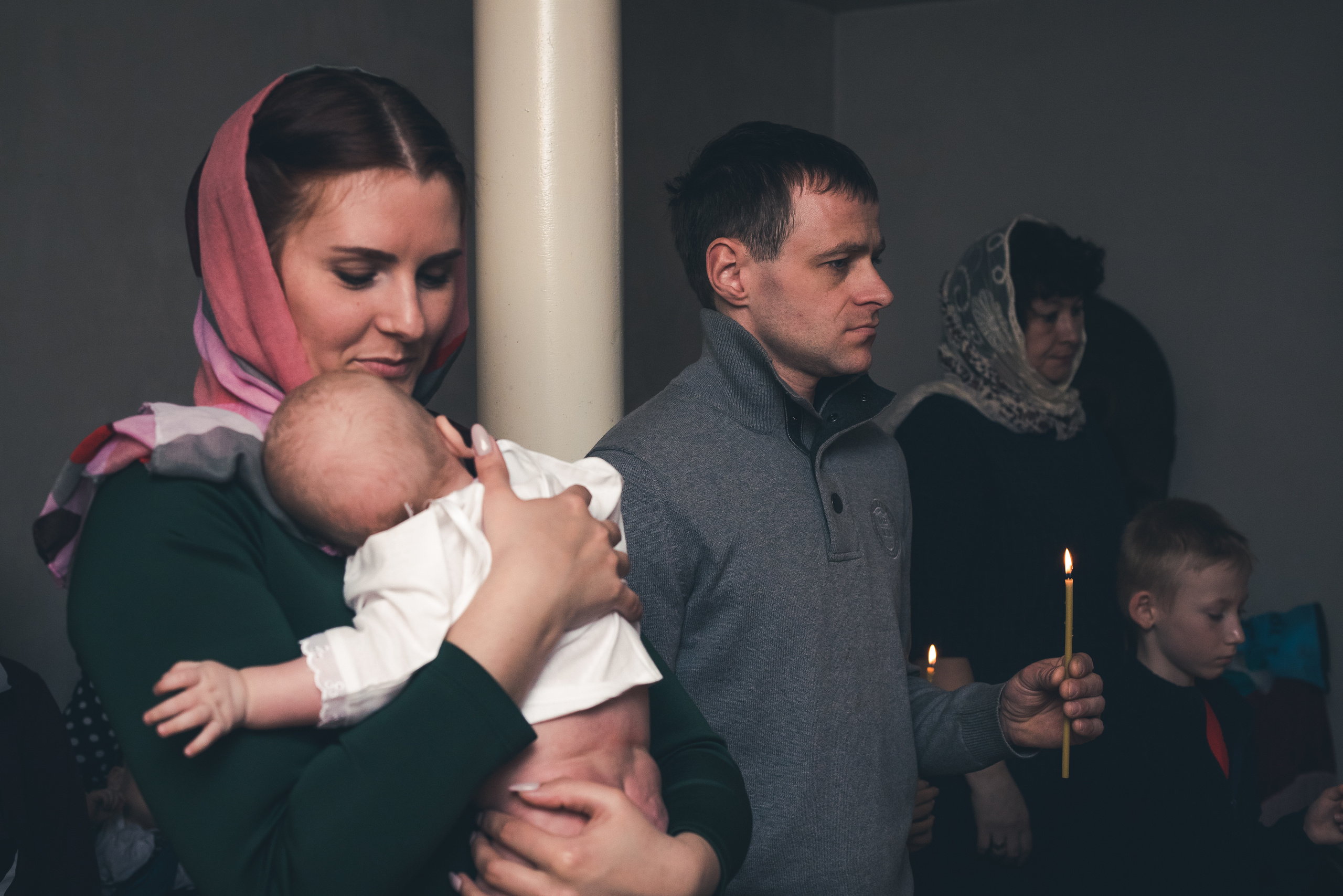 Крещение. Свадебный и семейный фотограф Анна Печенкина