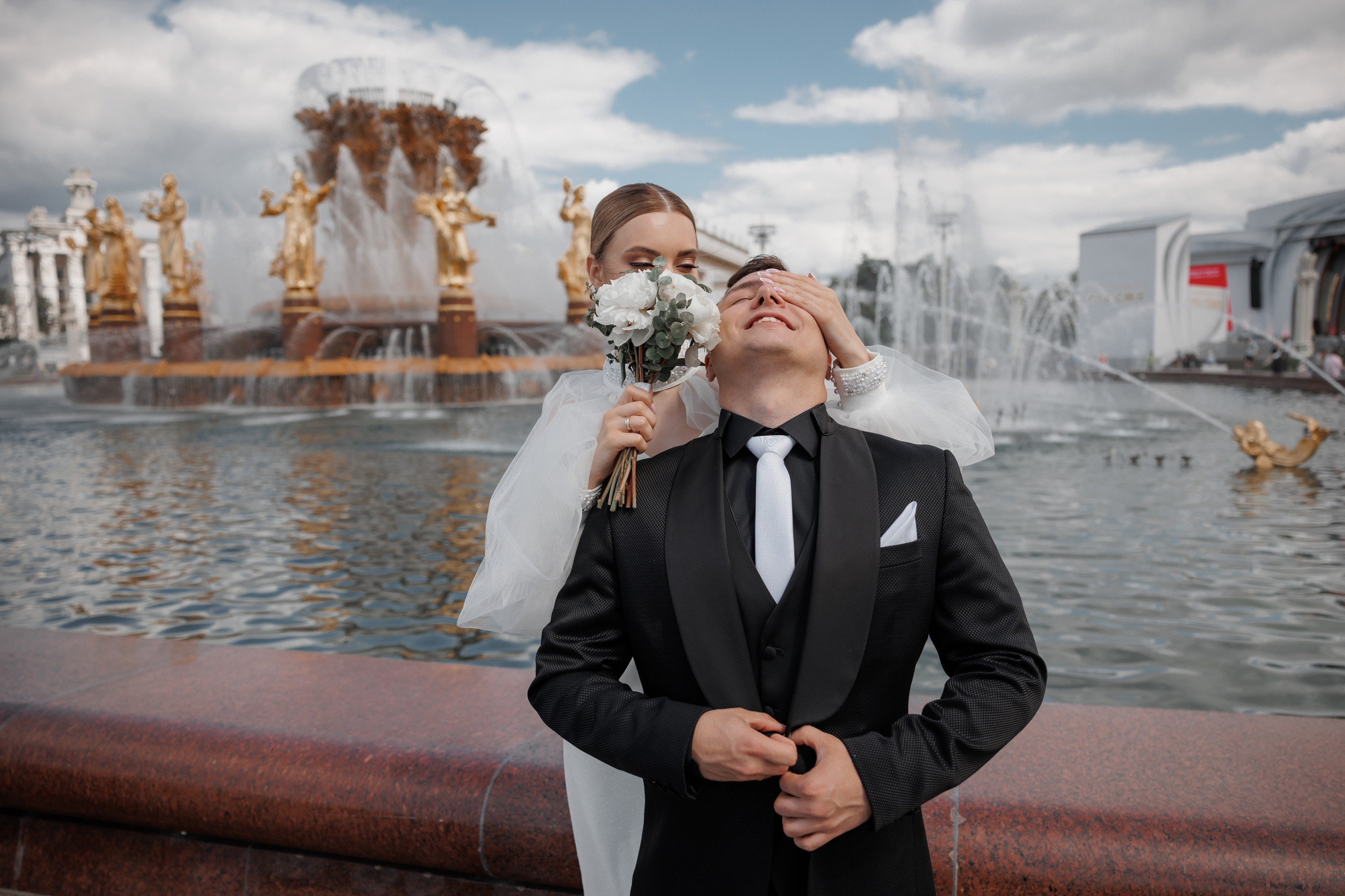 Анна и Сергей, Особняк Муравьевых-Апостолов, прогулка по ВДНХ, ресторан «Домик в саду». Свадебный и репортажный фотограф (Москва, Королев и другие)