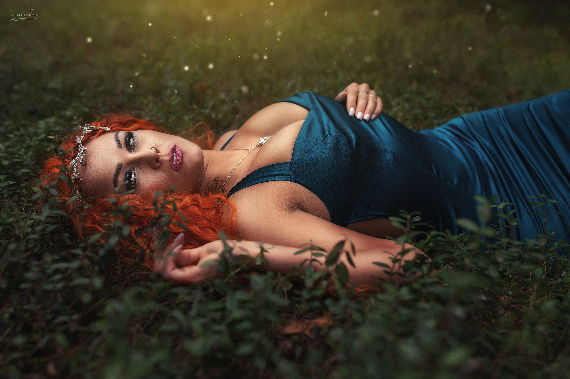 сказочная фотосессия в лесу от фонарева алексея 